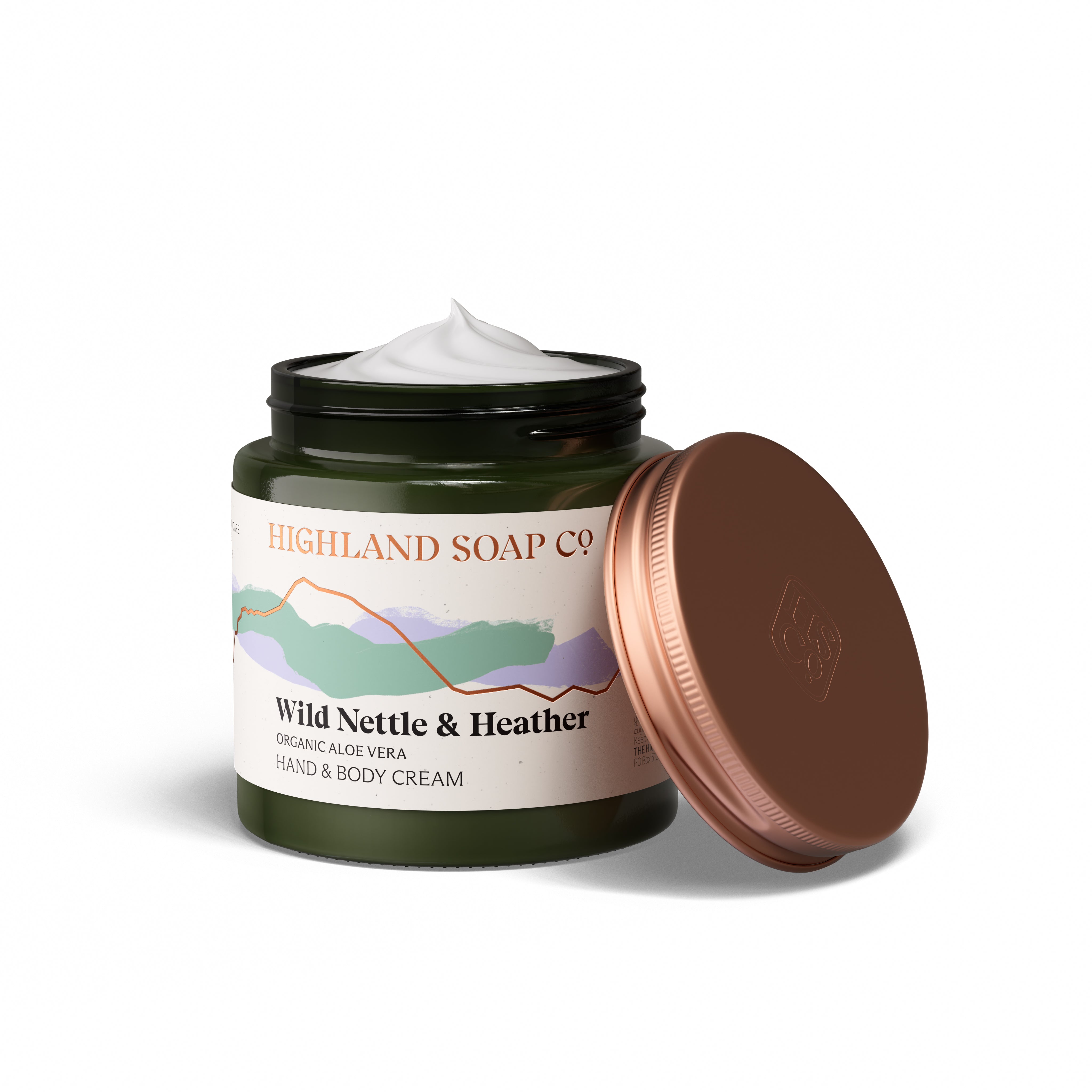 Wild Nettle & Heather Hand & Body Cream 120ml | The Highland Soap
