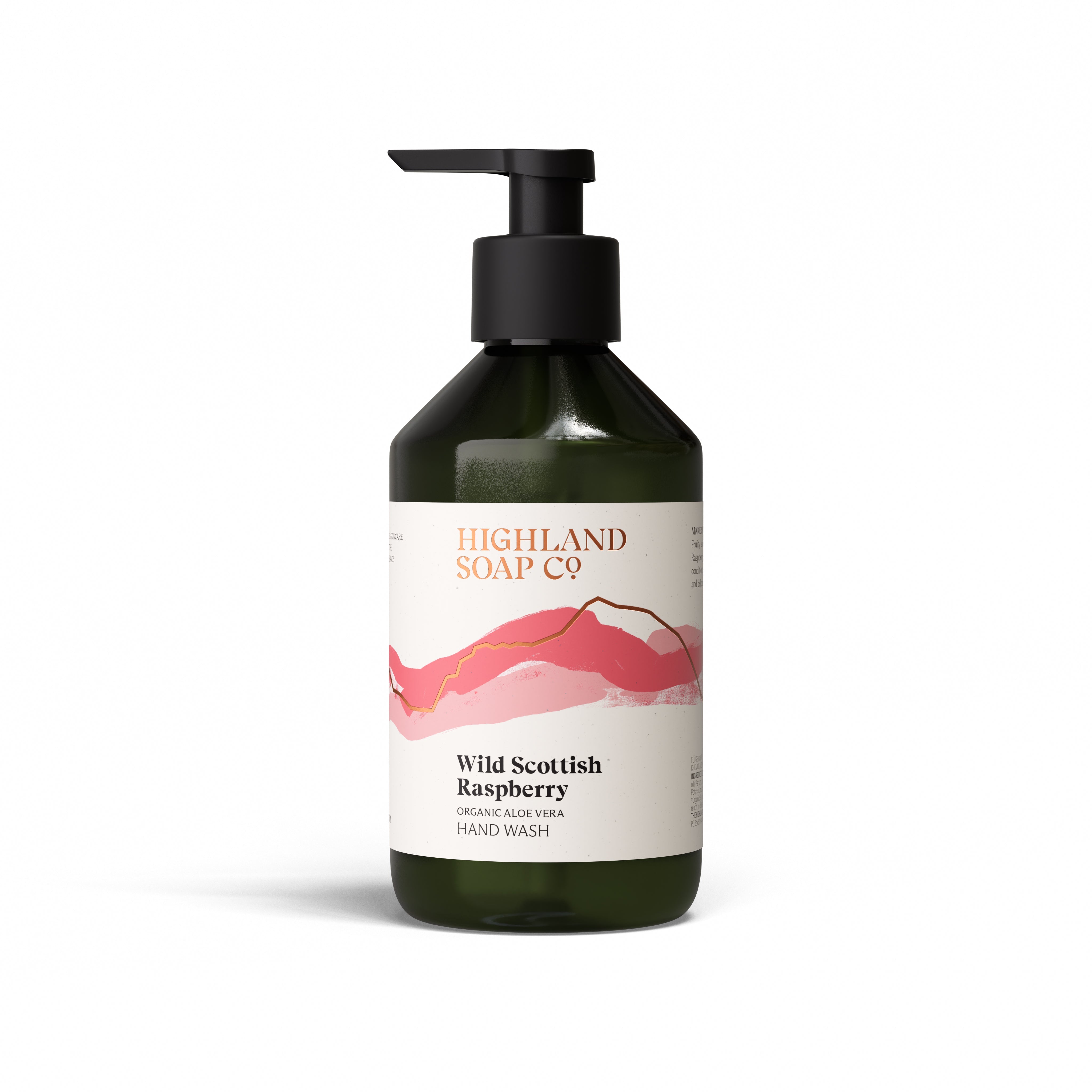 Wild Scottish Raspberry Hand Wash 300ml | The Highland Soap Company