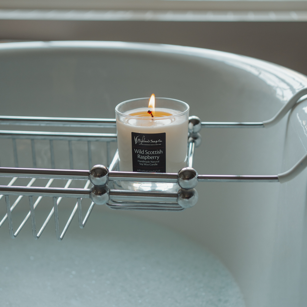 Wild Scottish Raspberry Soya Wax Candle
