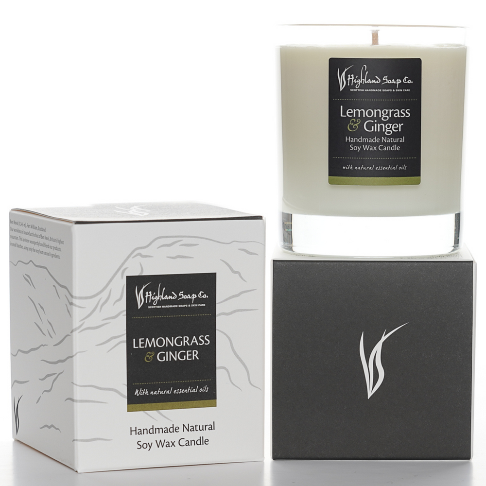 Lemongrass & Ginger Soya Wax Candle