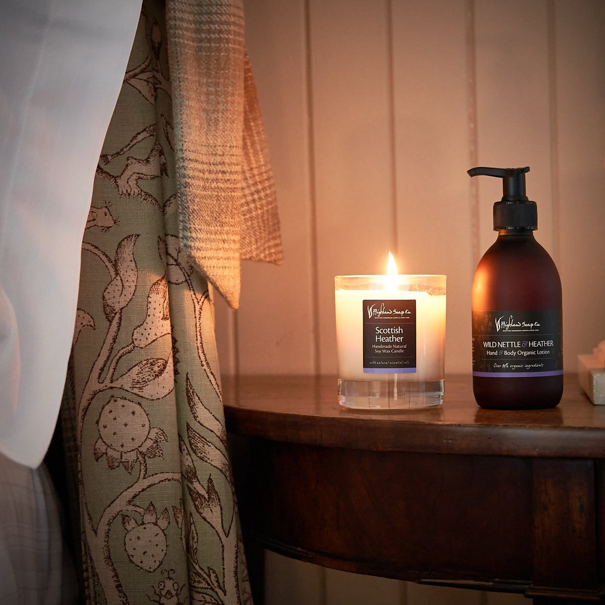 Scottish Heather Soya Wax Candle
