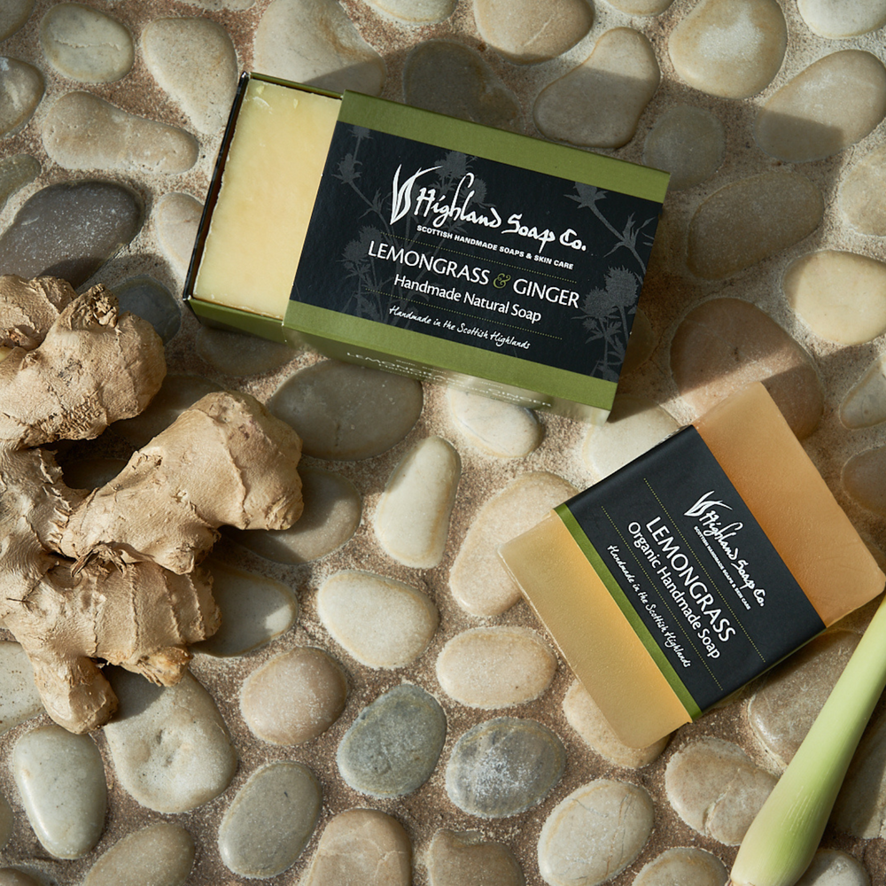 
                  
                    Load image into Gallery viewer, Lemongrass &amp;amp; Ginger Soap 190g
                  
                