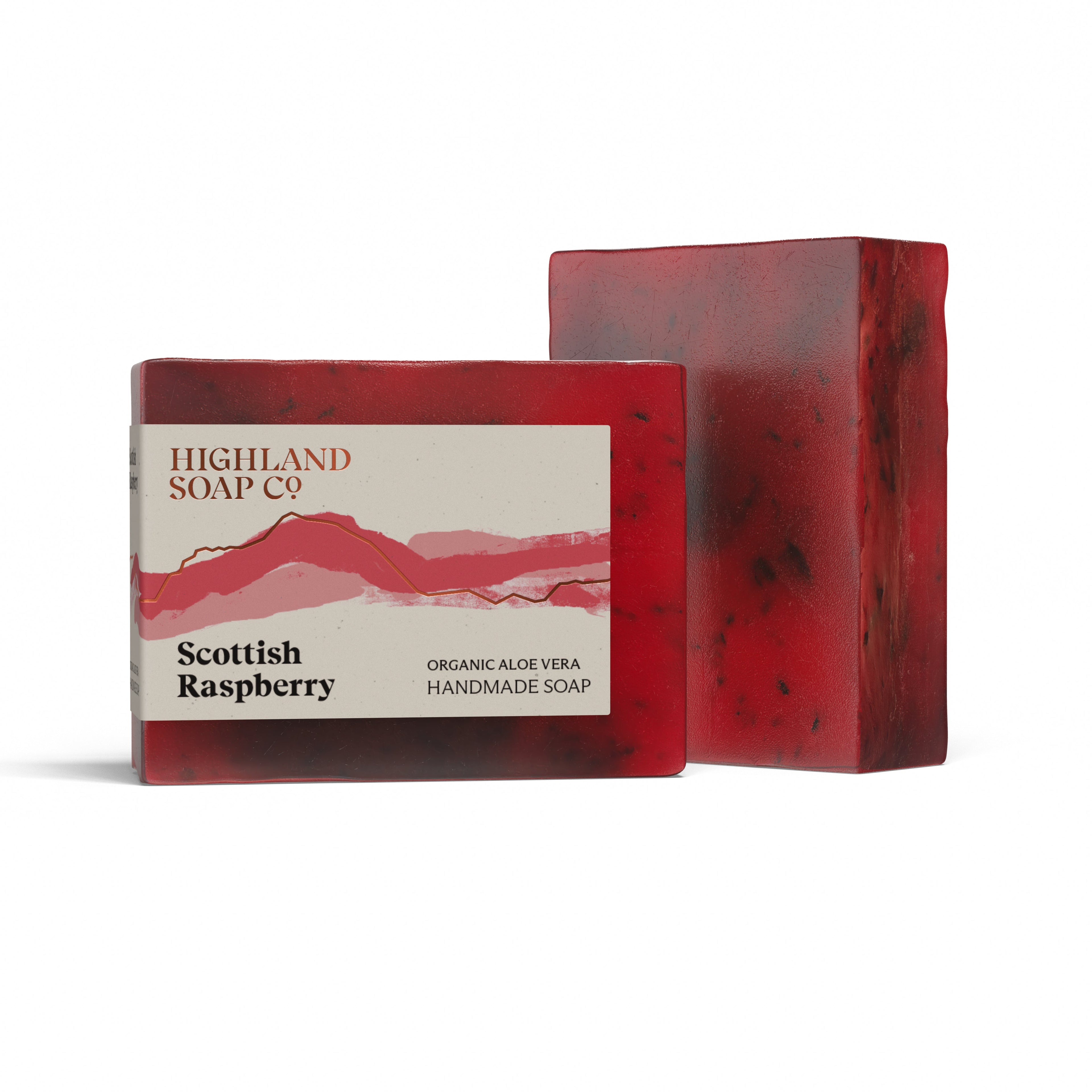 Wild Scottish Raspberry Soap 140g