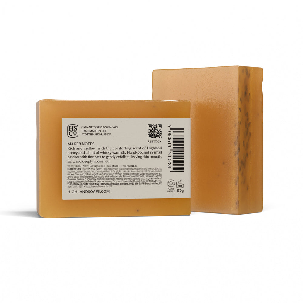 Whisky & Honey Soap 150g