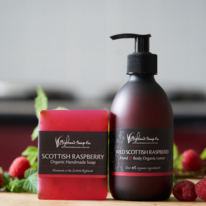 
                  
                    Load image into Gallery viewer, Wild Scottish Raspberry Soap 150g
                  
                