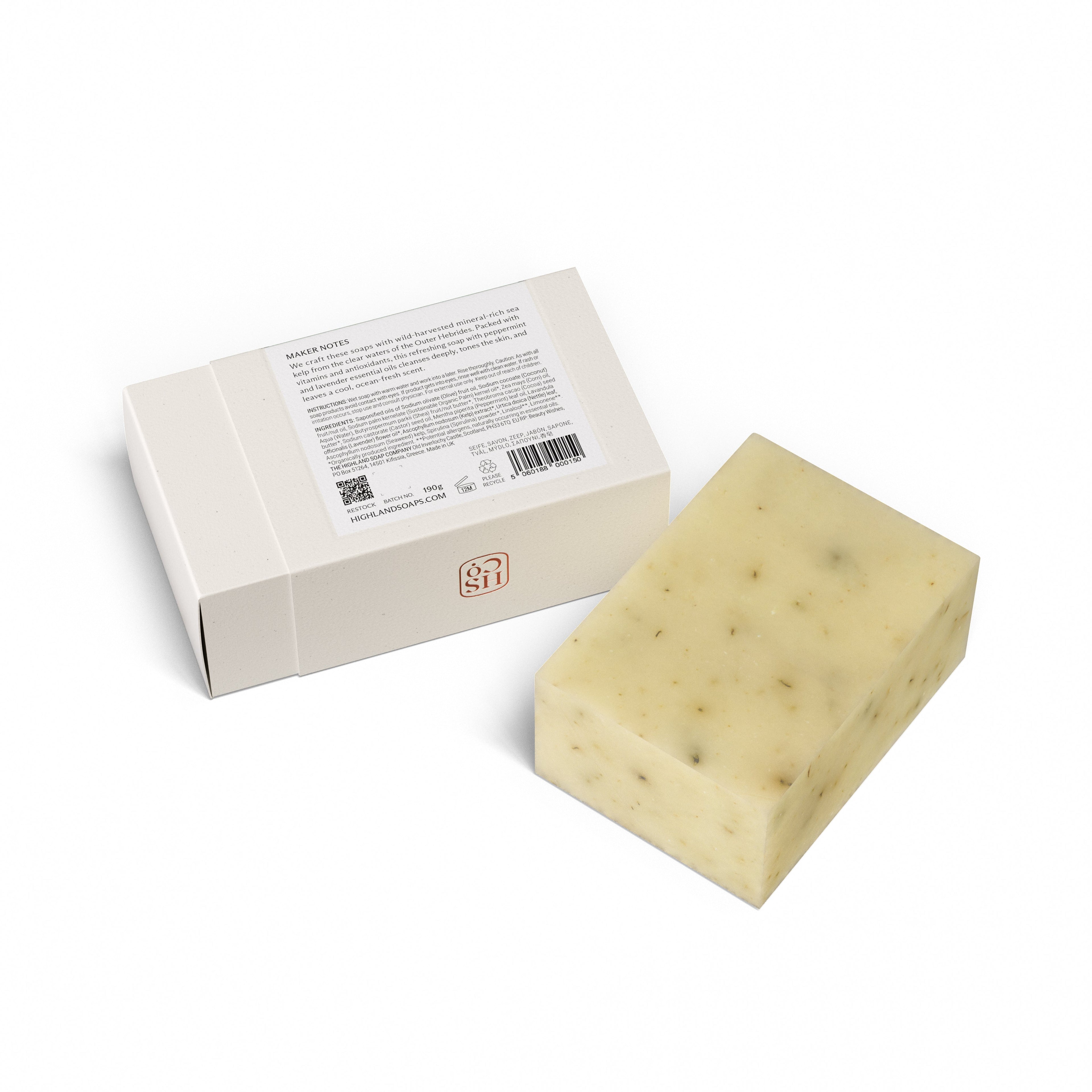 Hebridean Seaweed Soap 190g