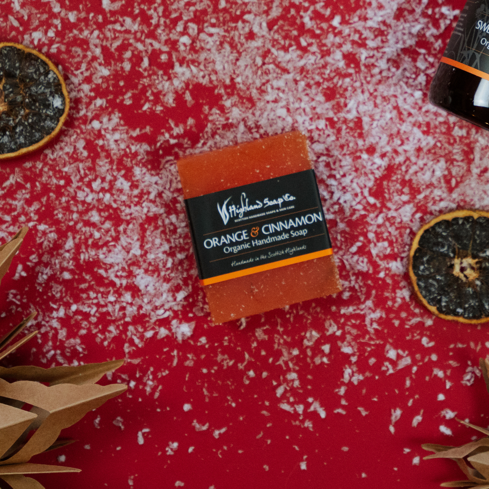 Sweet Orange & Cinnamon Soap 150g