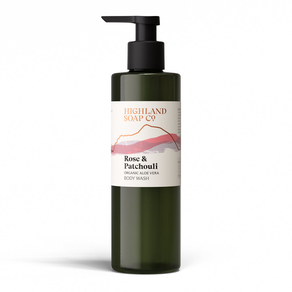 Rose & Patchouli Body Wash 250ml