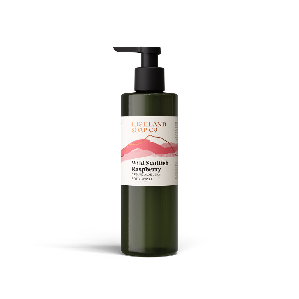 Wild Scottish Raspberry Body Wash 250ml