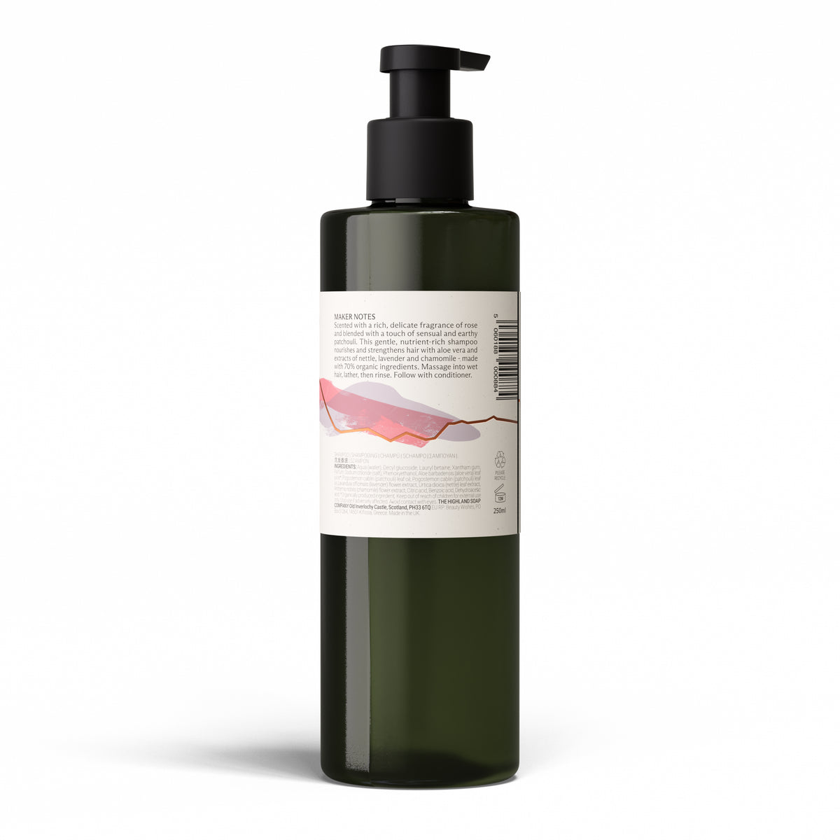 Rose & Patchouli Aloe Vera Shampoo 250ml