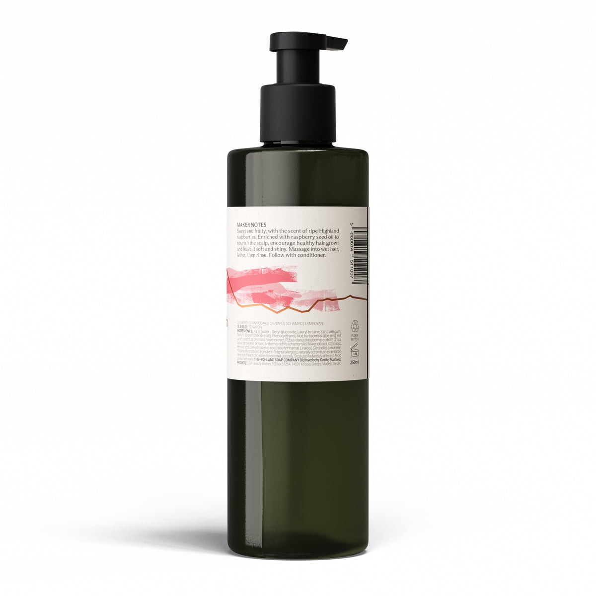 Wild Scottish Raspberry Shampoo 250ml