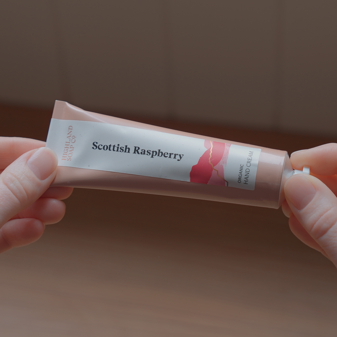 Wild Scottish Raspberry Organic Hand Cream 70ml