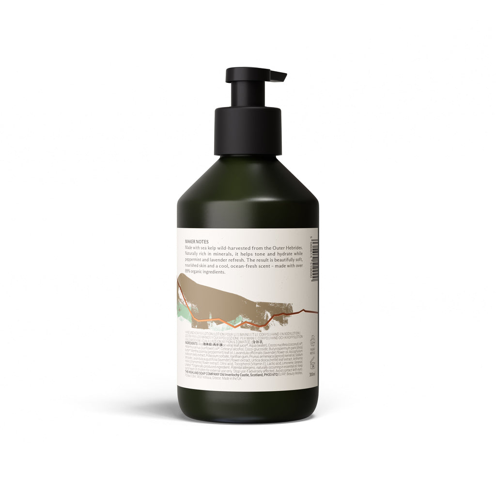Hebridean Seaweed Hand & Body Lotion 300ml