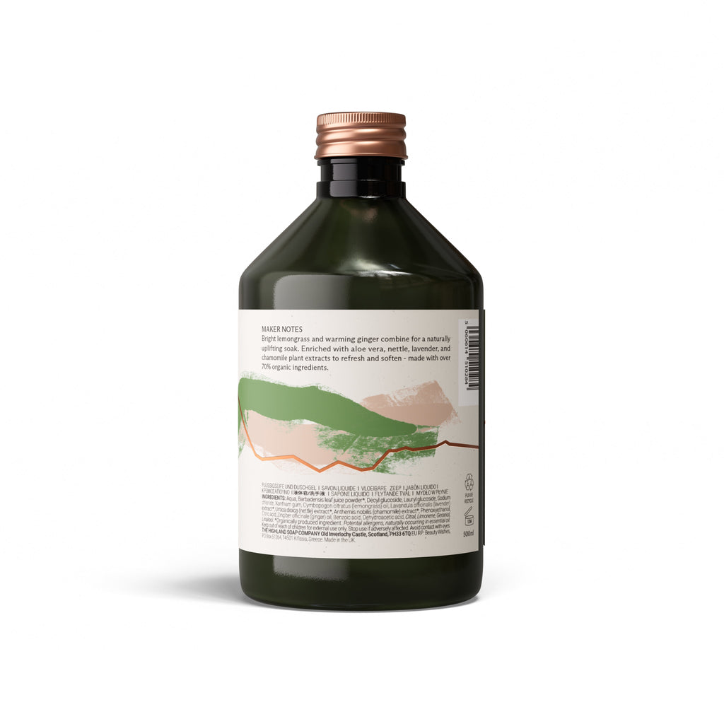 Lemongrass & Ginger Bubble Bath 500ml