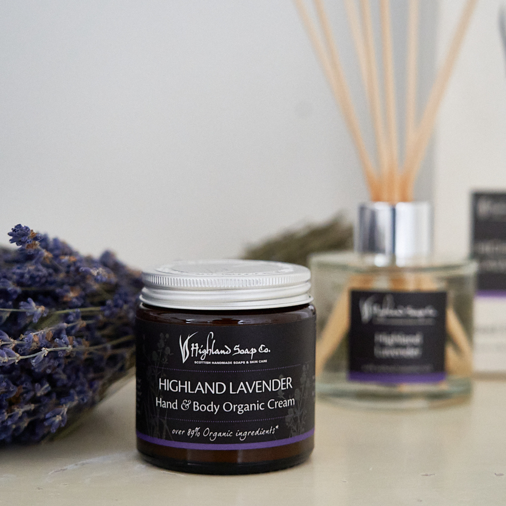 
                  
                    Load image into Gallery viewer, Highland Lavender Hand &amp;amp; Body Cream 120ml
                  
                