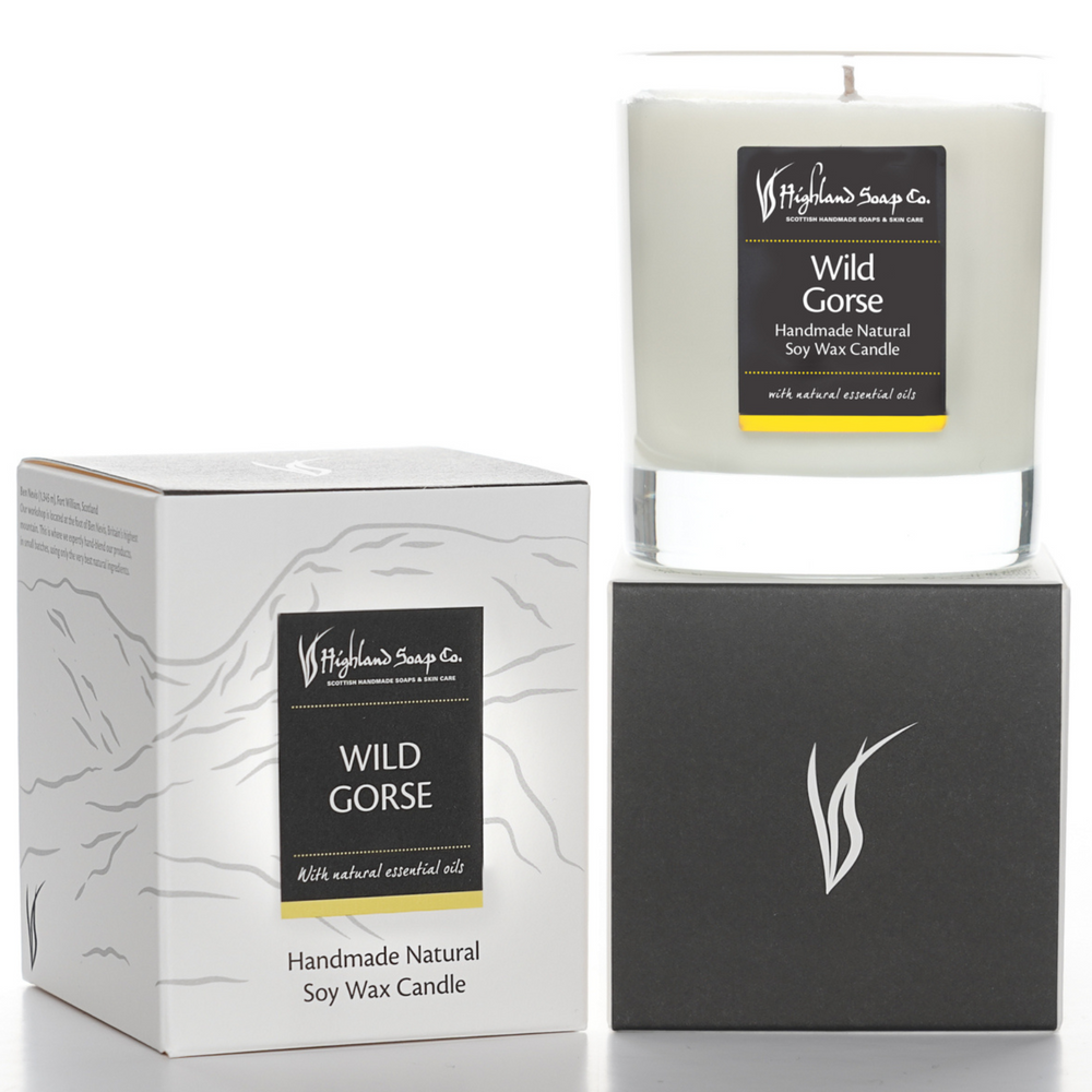 New! Wild Gorse Soya Wax Candle
