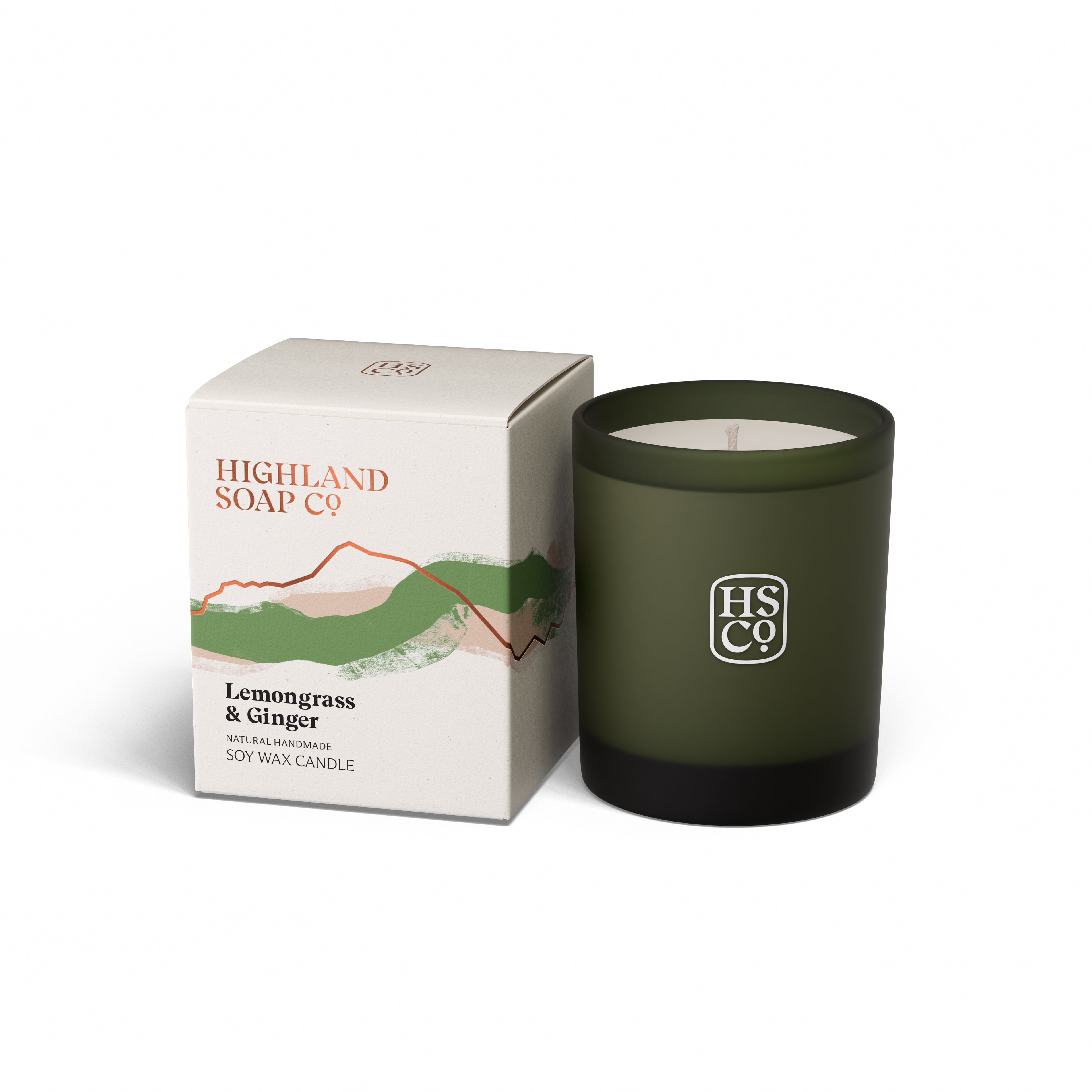 Lemongrass & Ginger Soya Wax Candle
