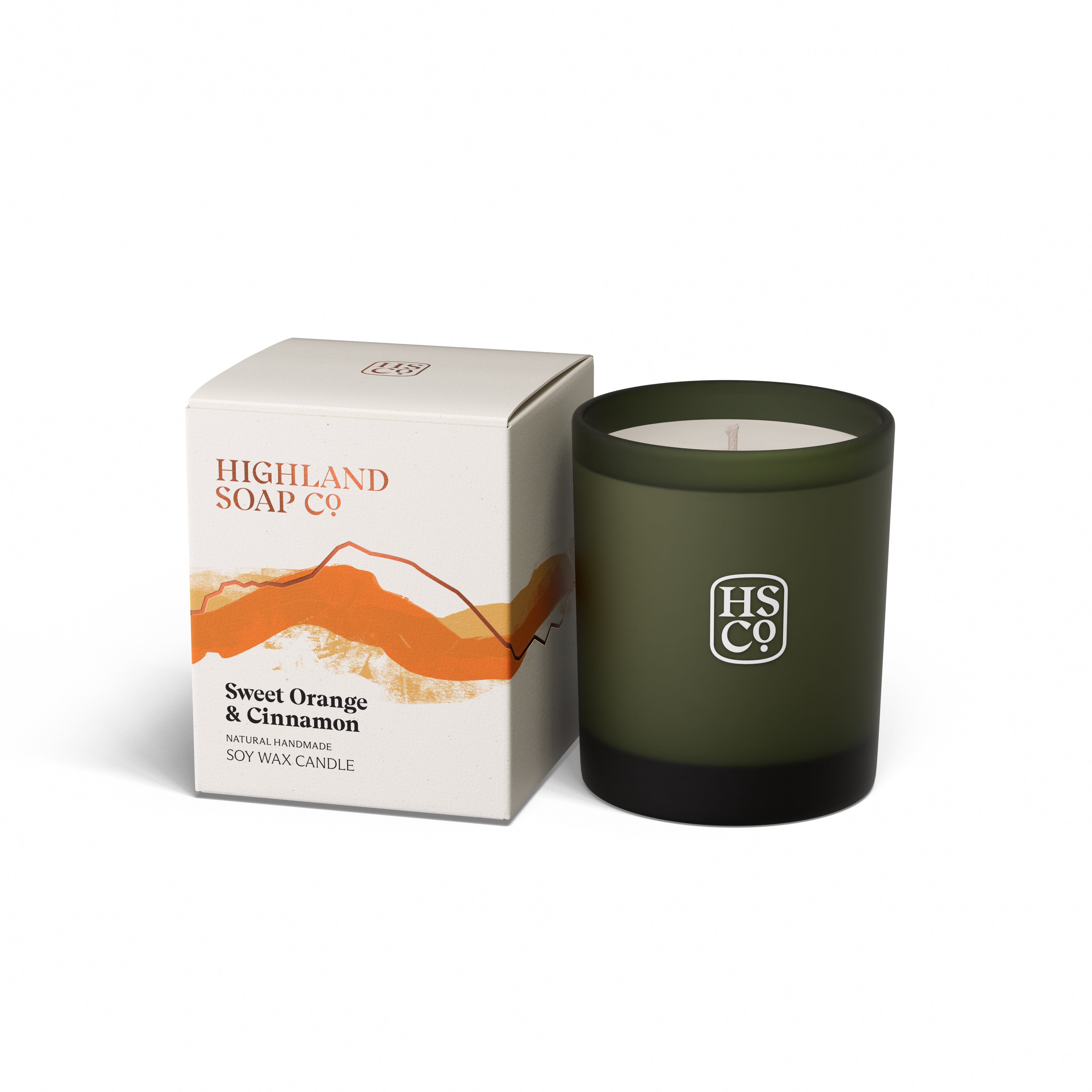 Sweet Orange & Cinnamon Soya Wax Candle