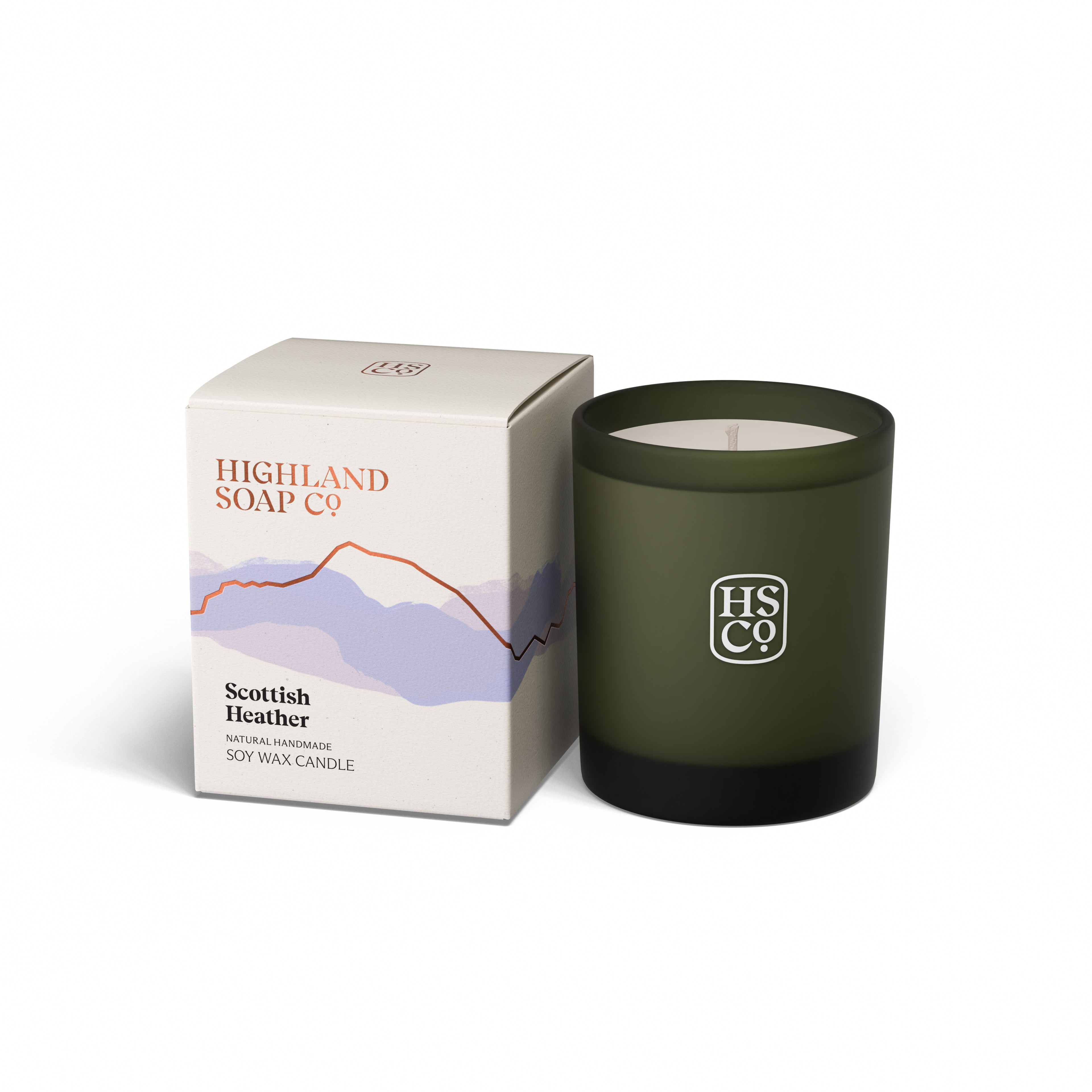 Scottish Heather Soya Wax Candle