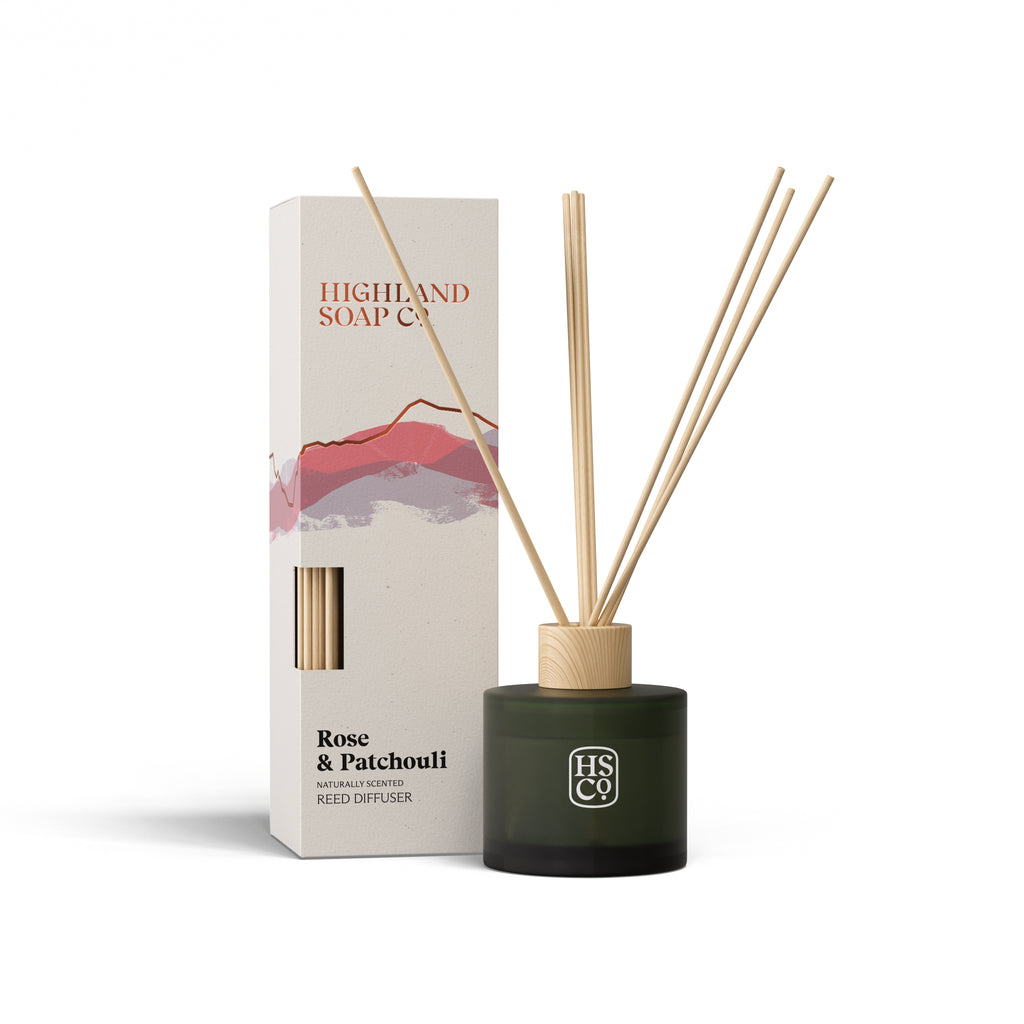 Rose & Patchouli Reed Diffuser
