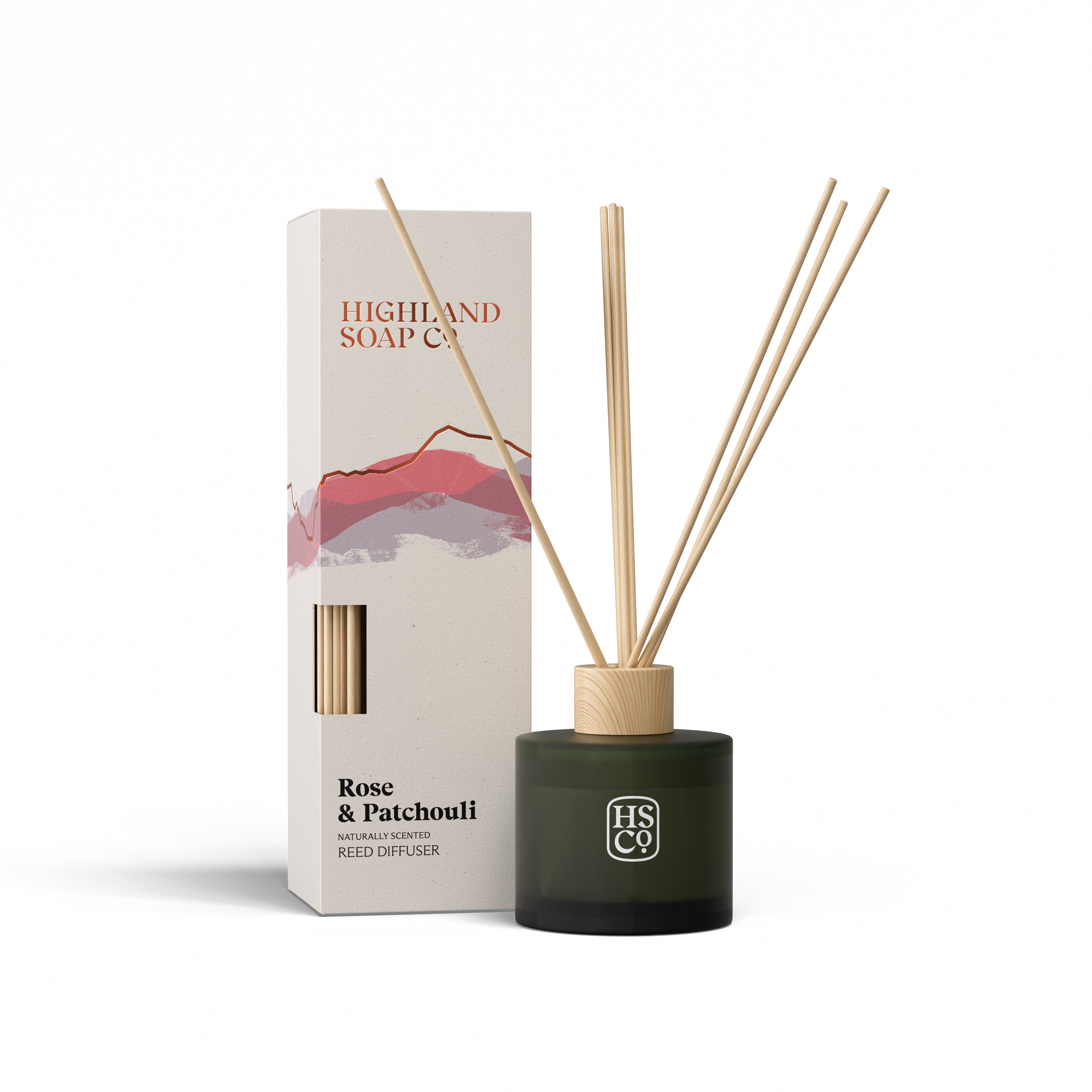 Rose & Patchouli Reed Diffuser