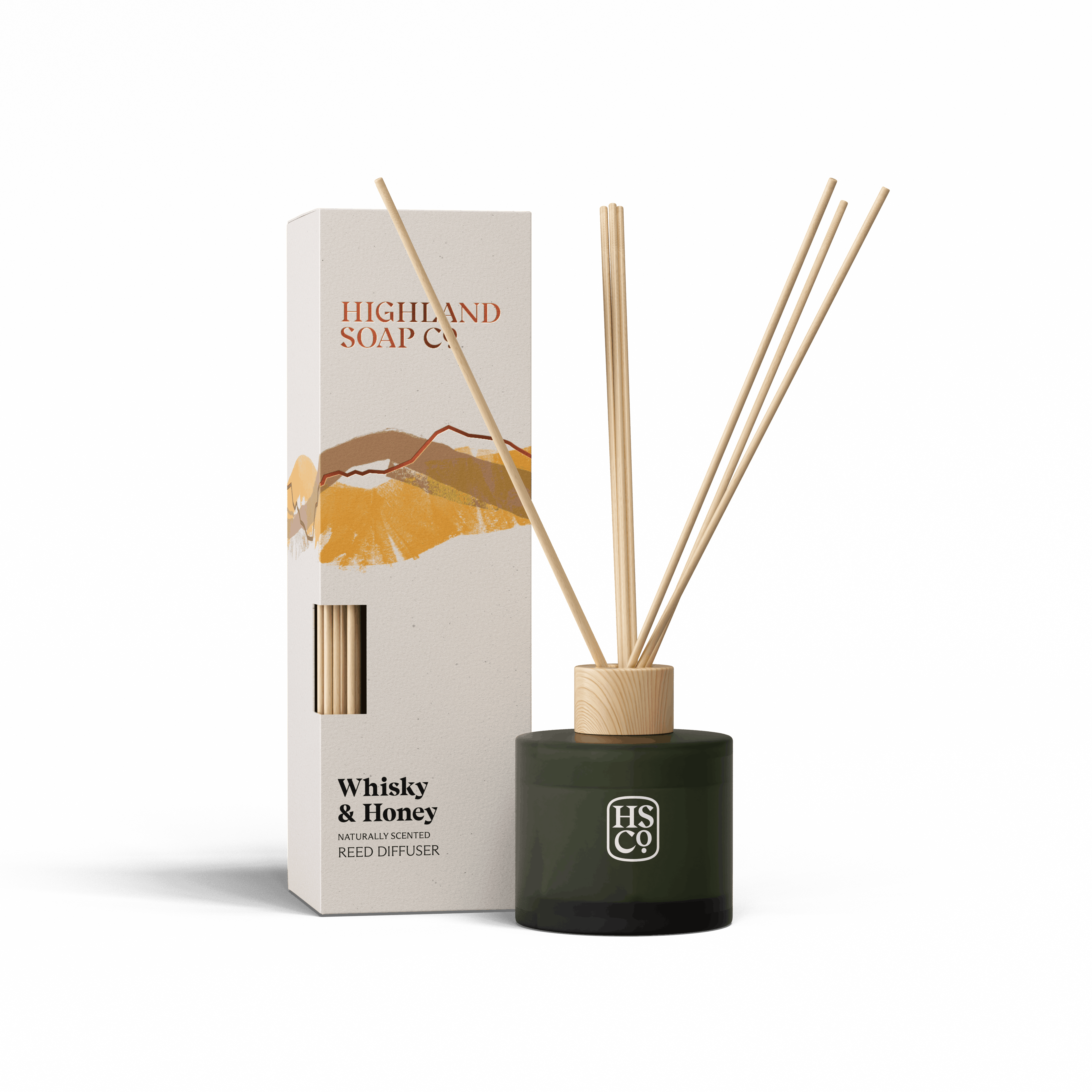 Whisky & Honey Reed Diffuser