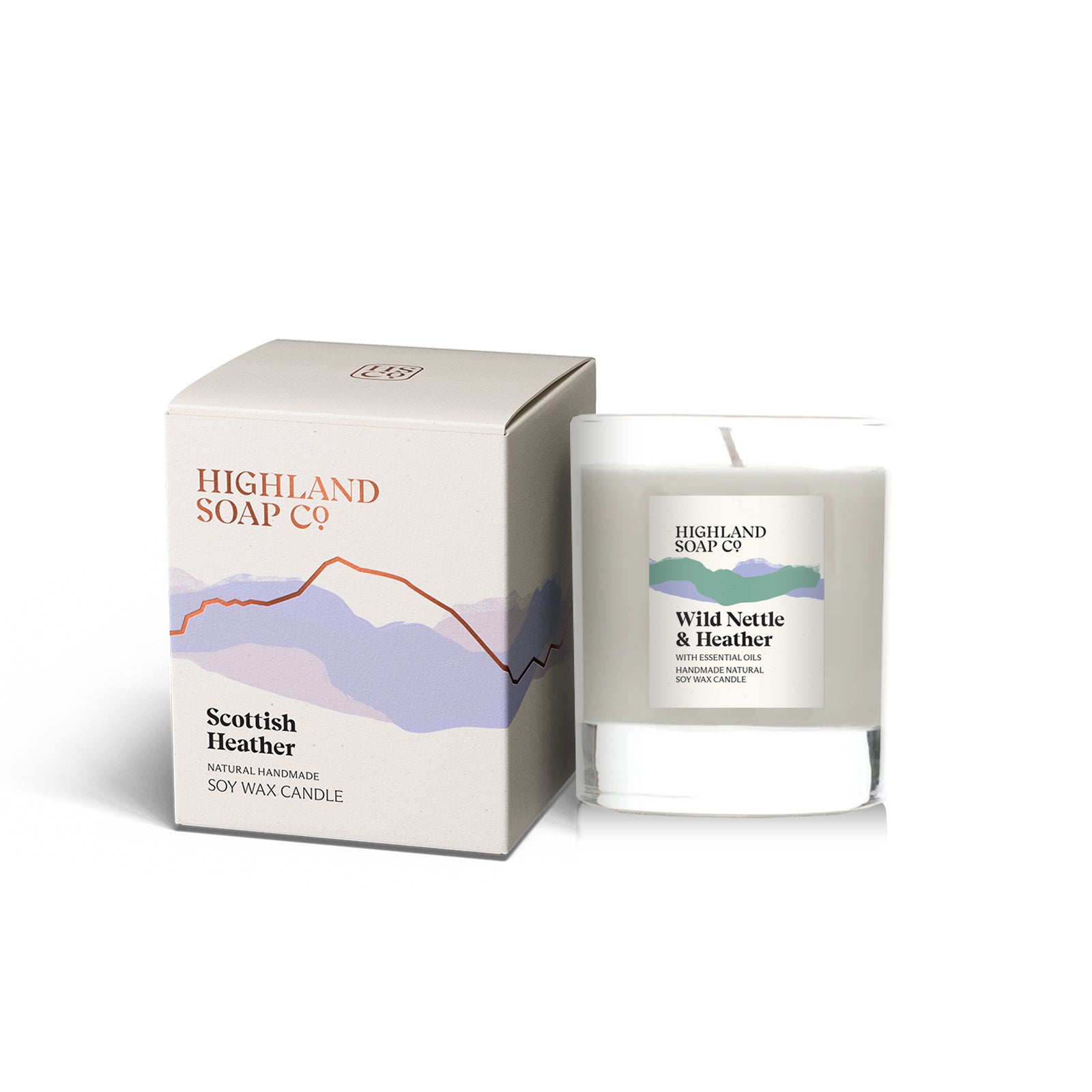 Scottish Heather Soya Wax Candle