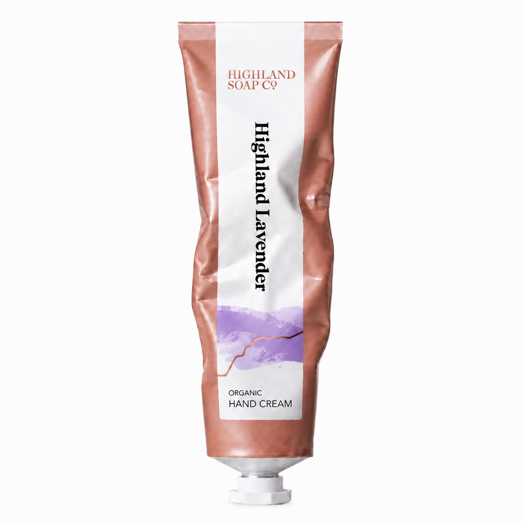 Highland Lavender Organic Hand Cream 70ml