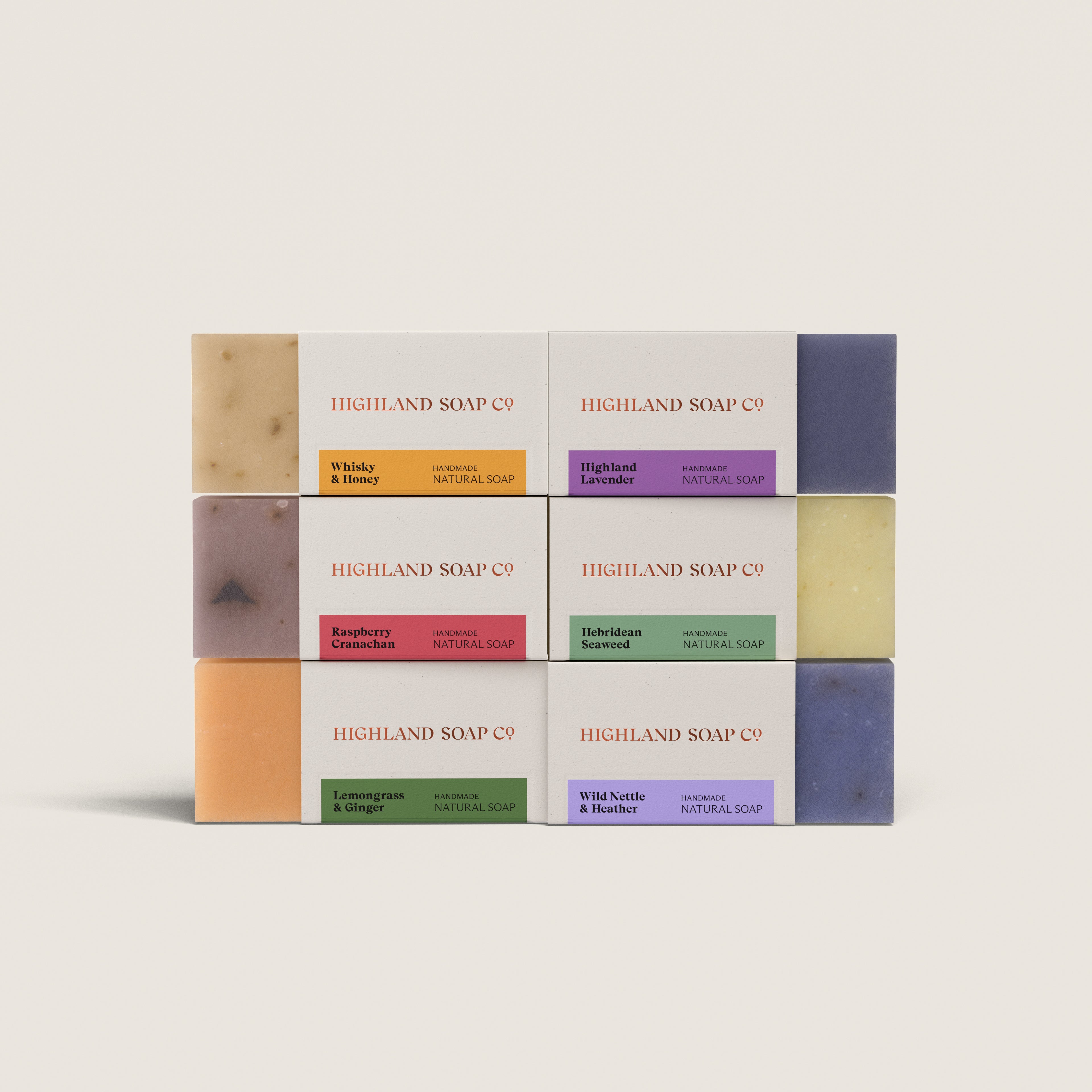 Mini Guest Soap Selection 6x35g