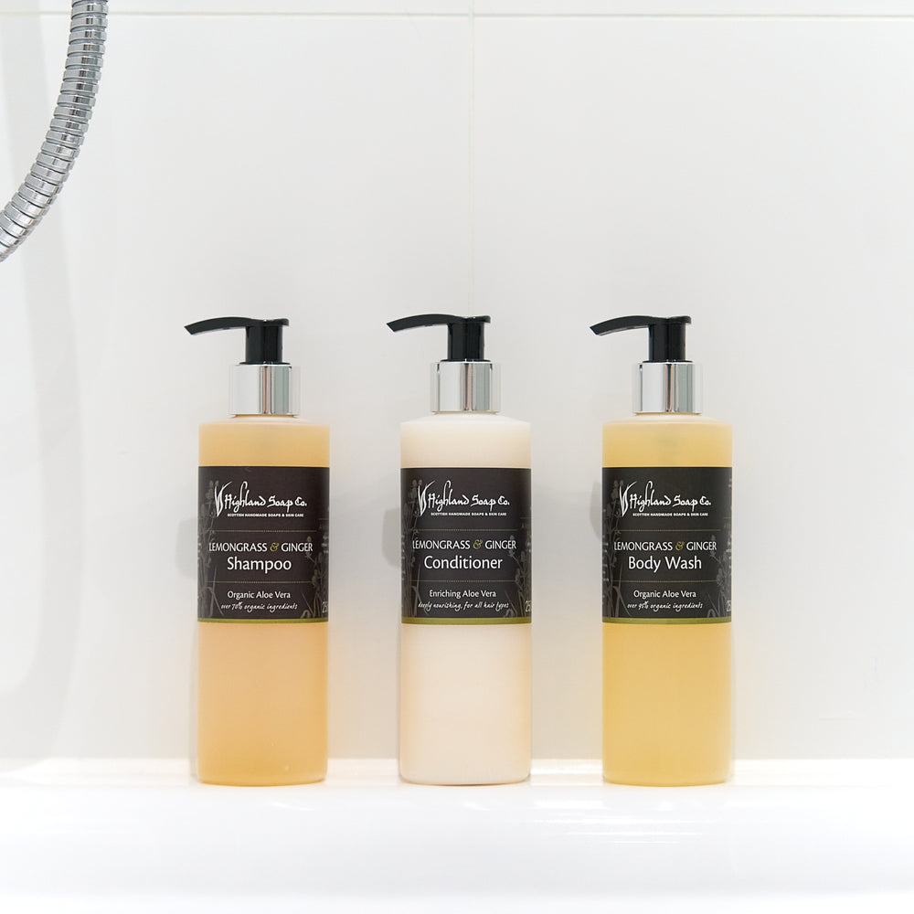 
                  
                    Load image into Gallery viewer, Lemongrass &amp;amp; Ginger Aloe Vera Conditioner 250ml
                  
                