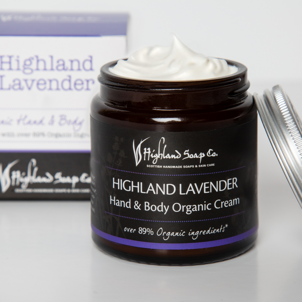 Highland Lavender Hand & Body Cream 120ml - Heritage