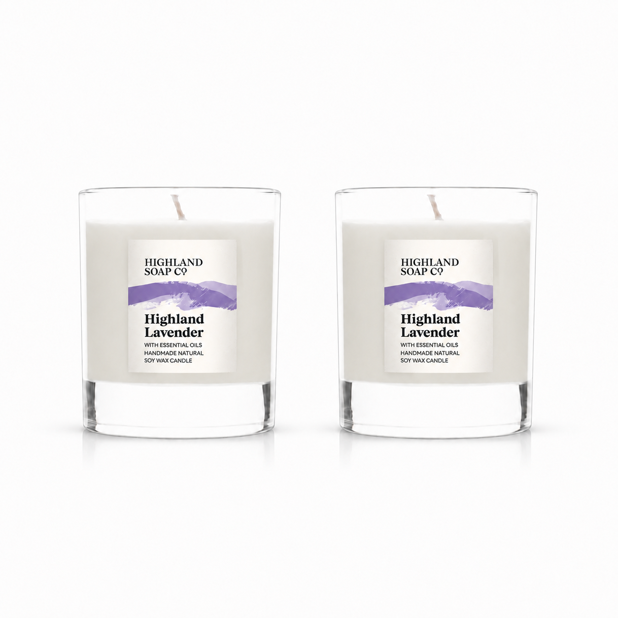 Unboxed candles - Buy one get one free