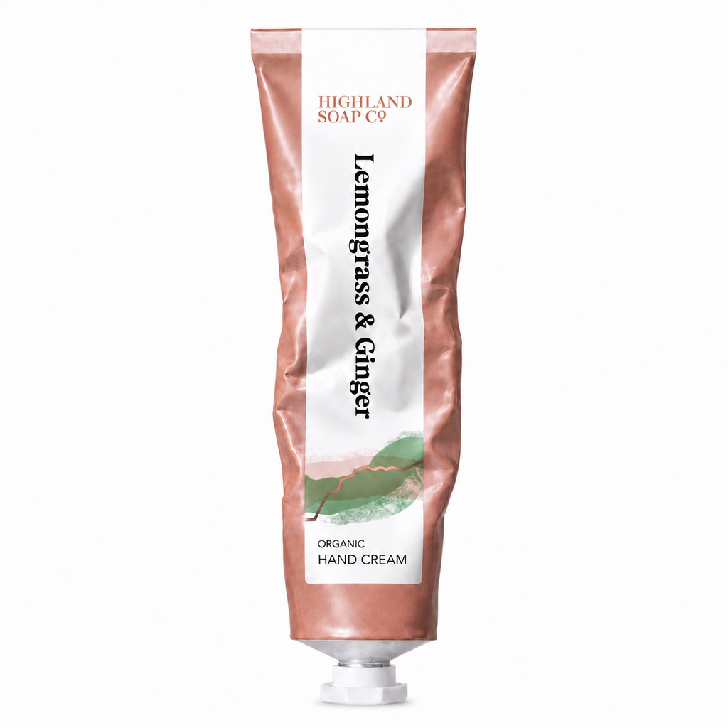 Lemongrass & Ginger Organic Hand Cream 70ml