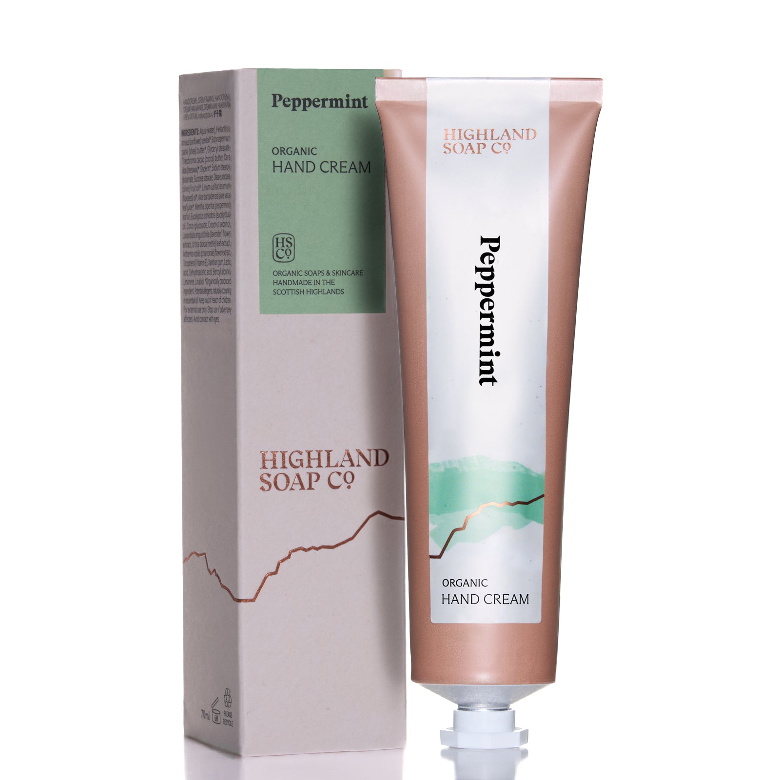 Peppermint Organic Hand Cream 70ml