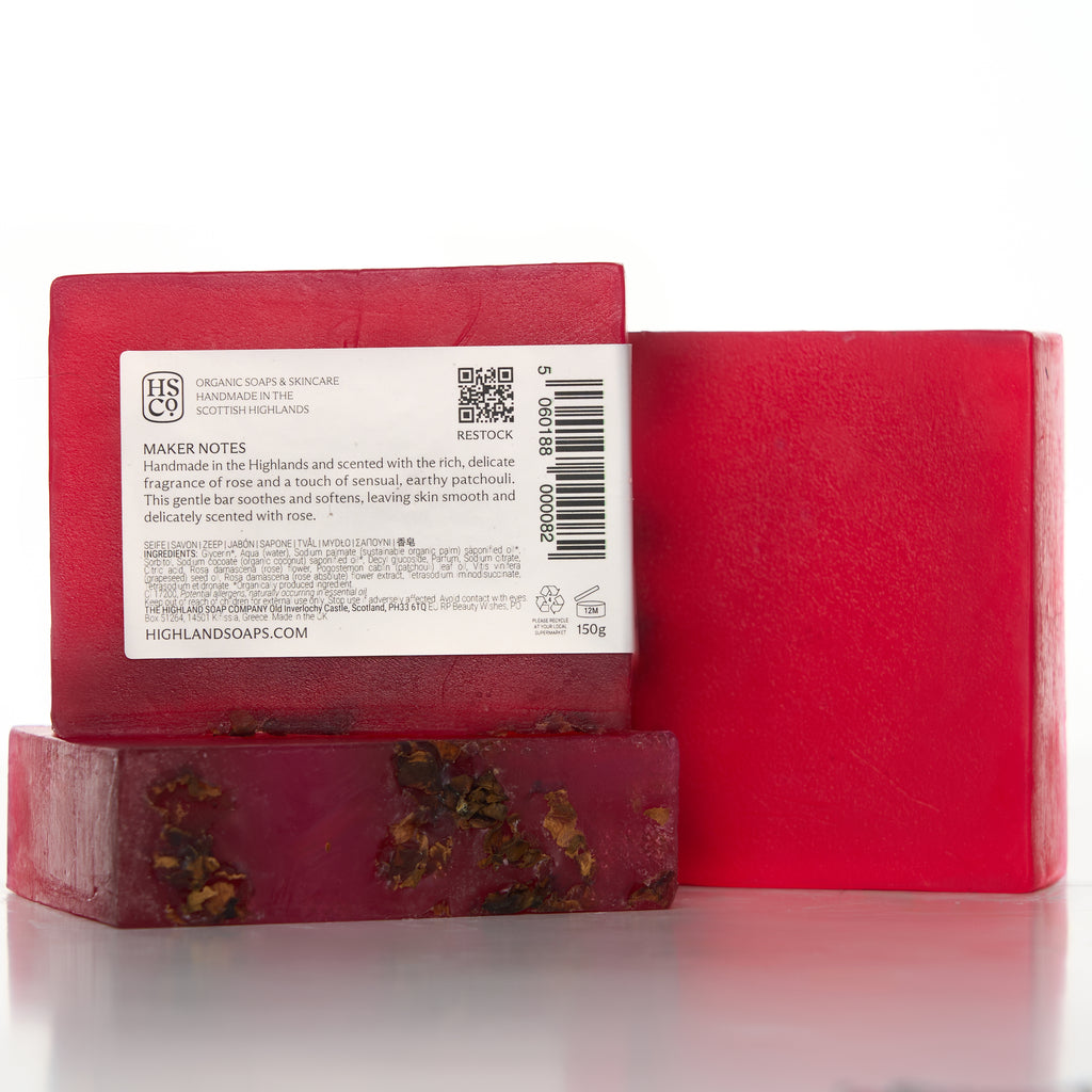 Rose & Patchouli Soap 150g