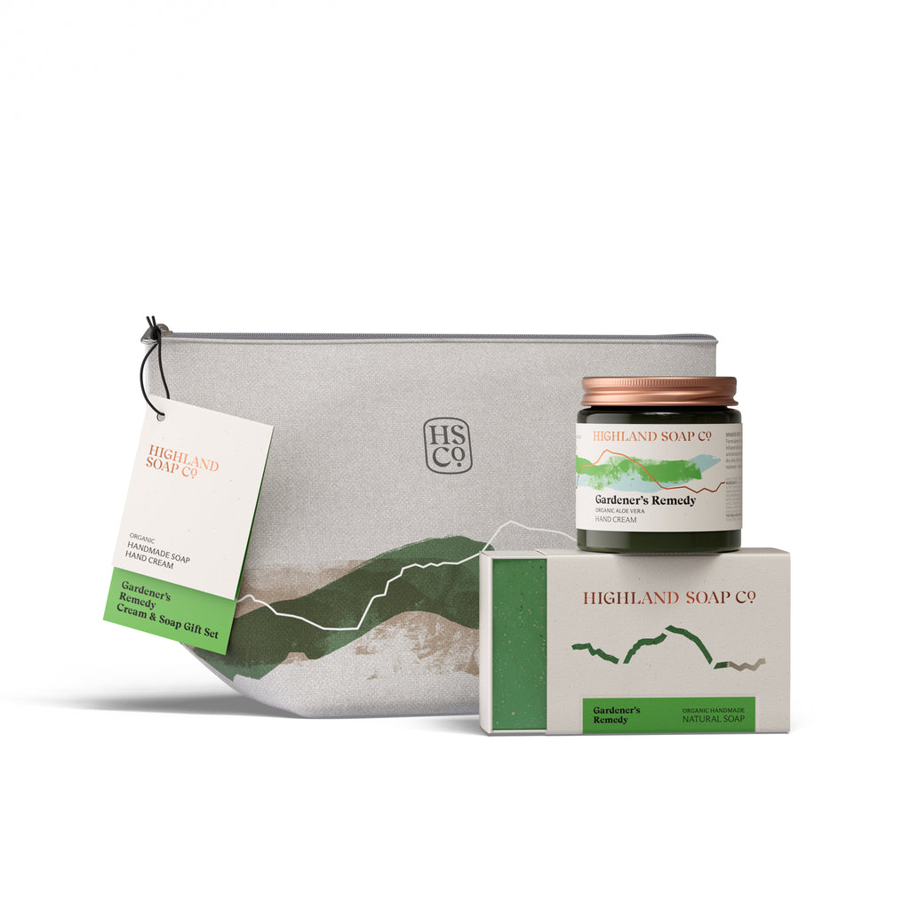 Hand & Body Cream with Soap Gift Bag