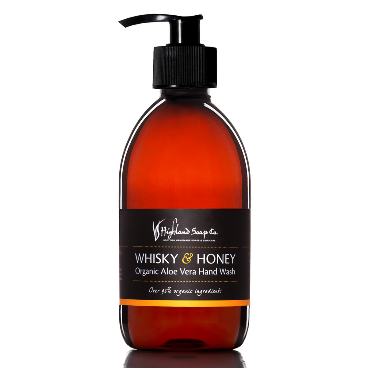 Whisky & Honey Organic Hand Wash 300ml - Heritage