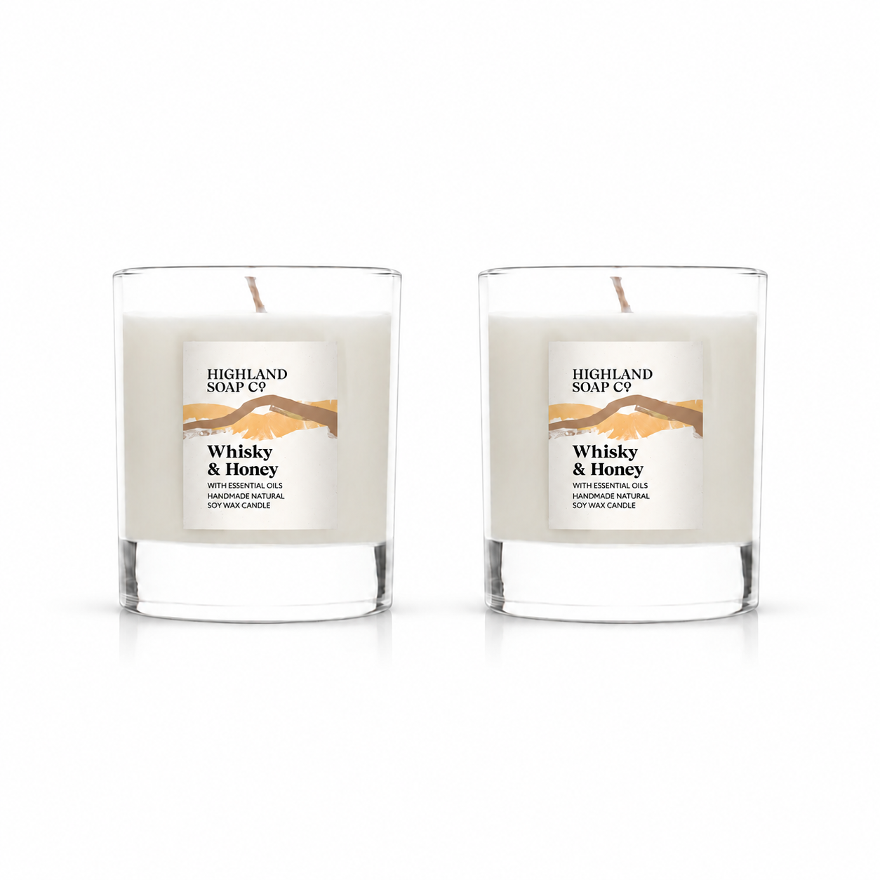 Unboxed candles - Buy one get one free
