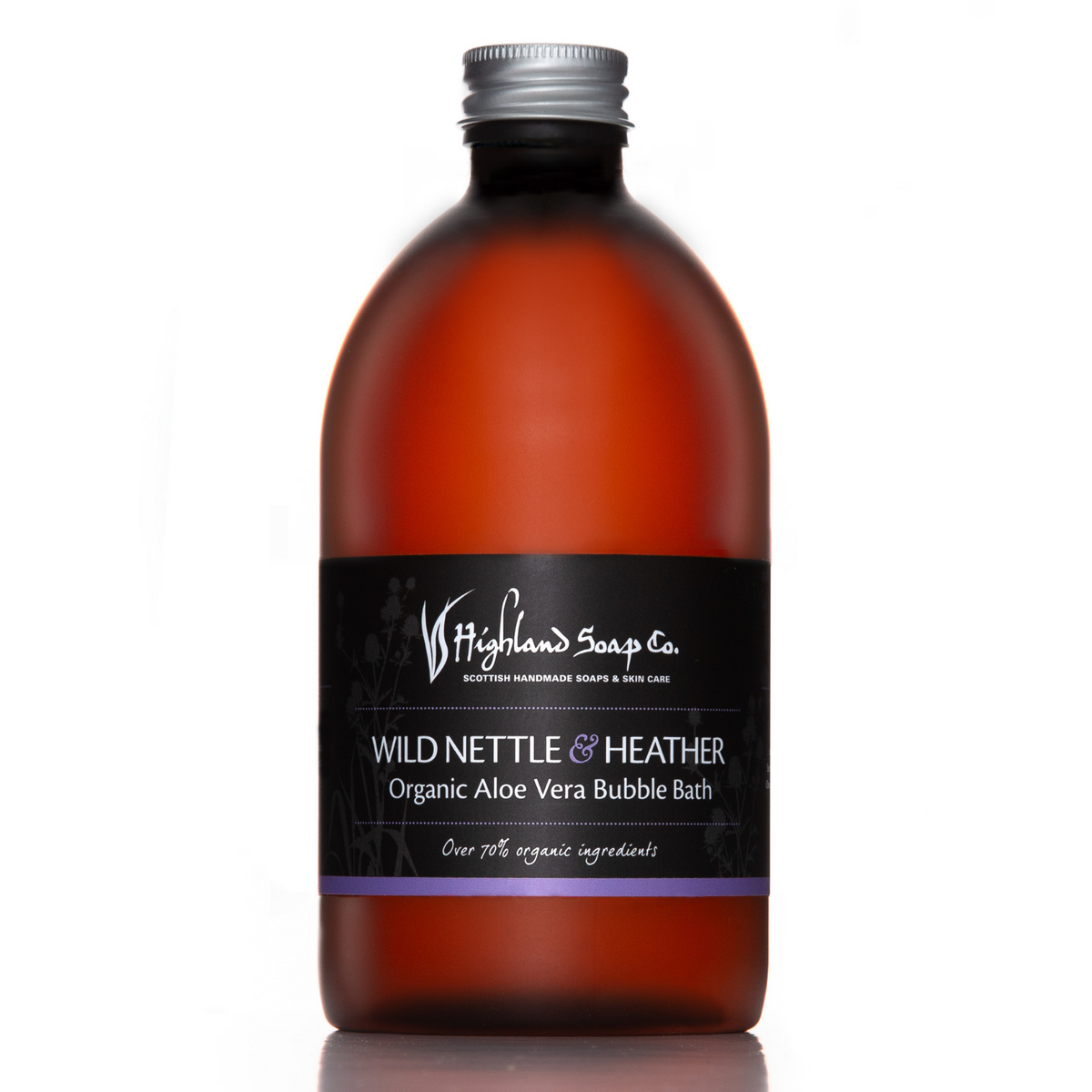 Wild Nettle & Heather Organic Bubble Bath 500ml - Heritage