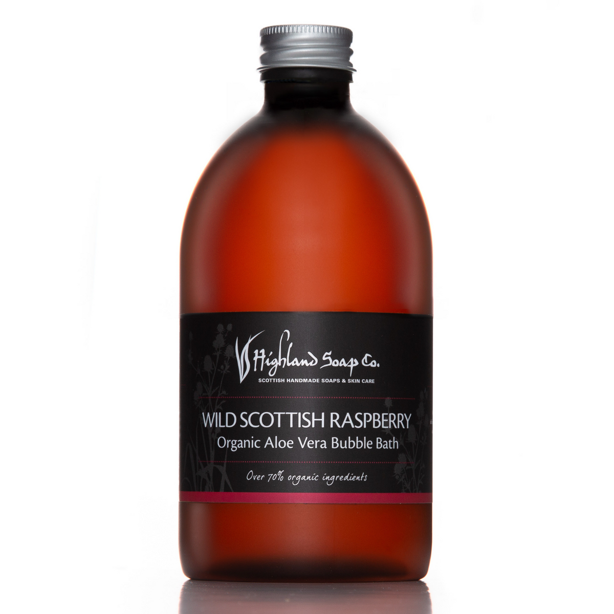 Wild Scottish Raspberry Bubble Bath 500ml - Heritage