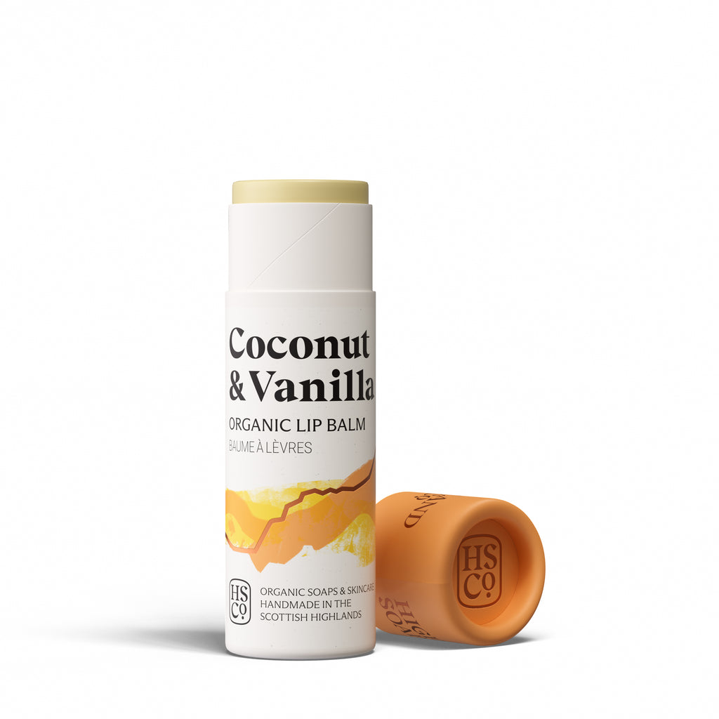Coconut & Vanilla Organic Lip Balm 12ml