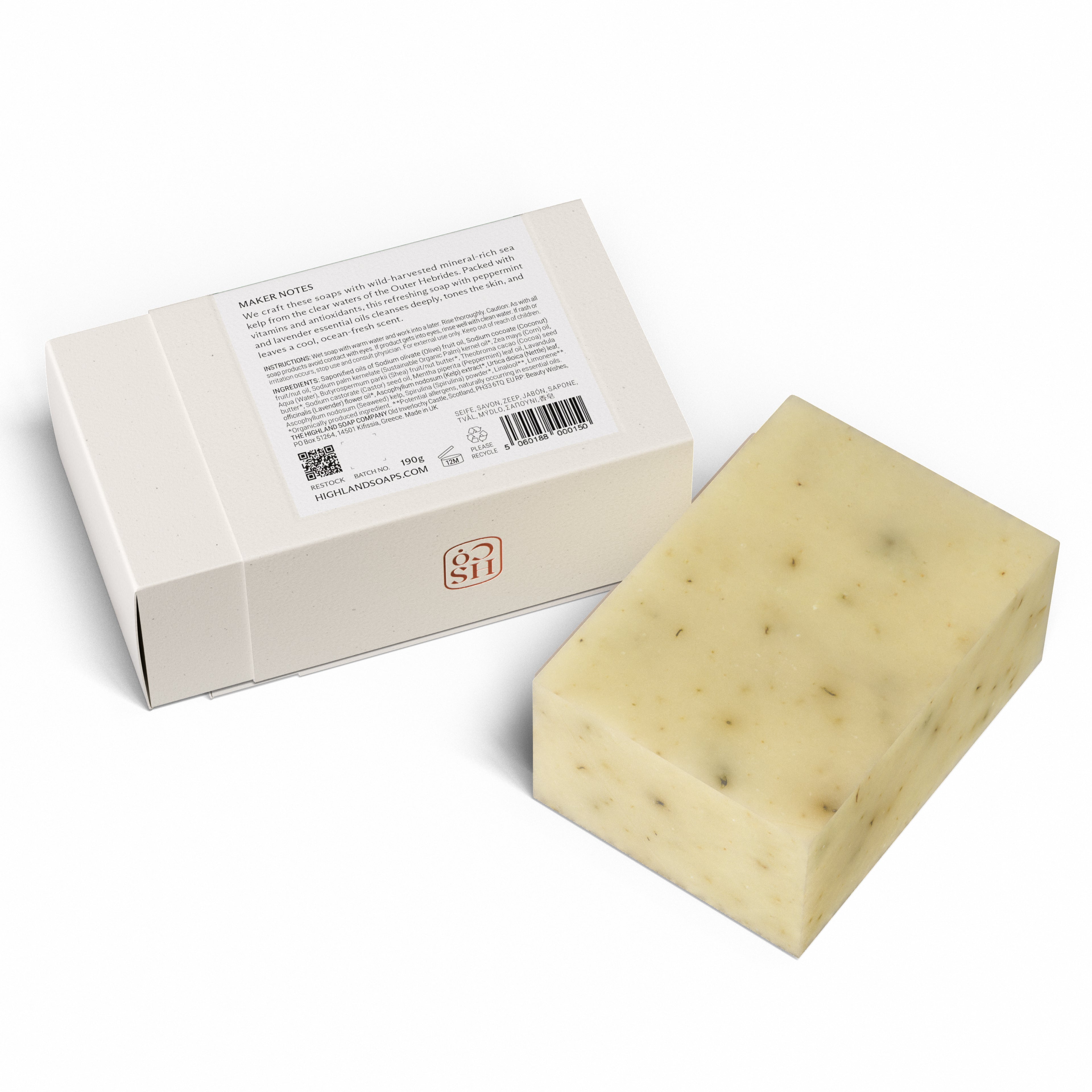 Hebridean Seaweed Soap 190g