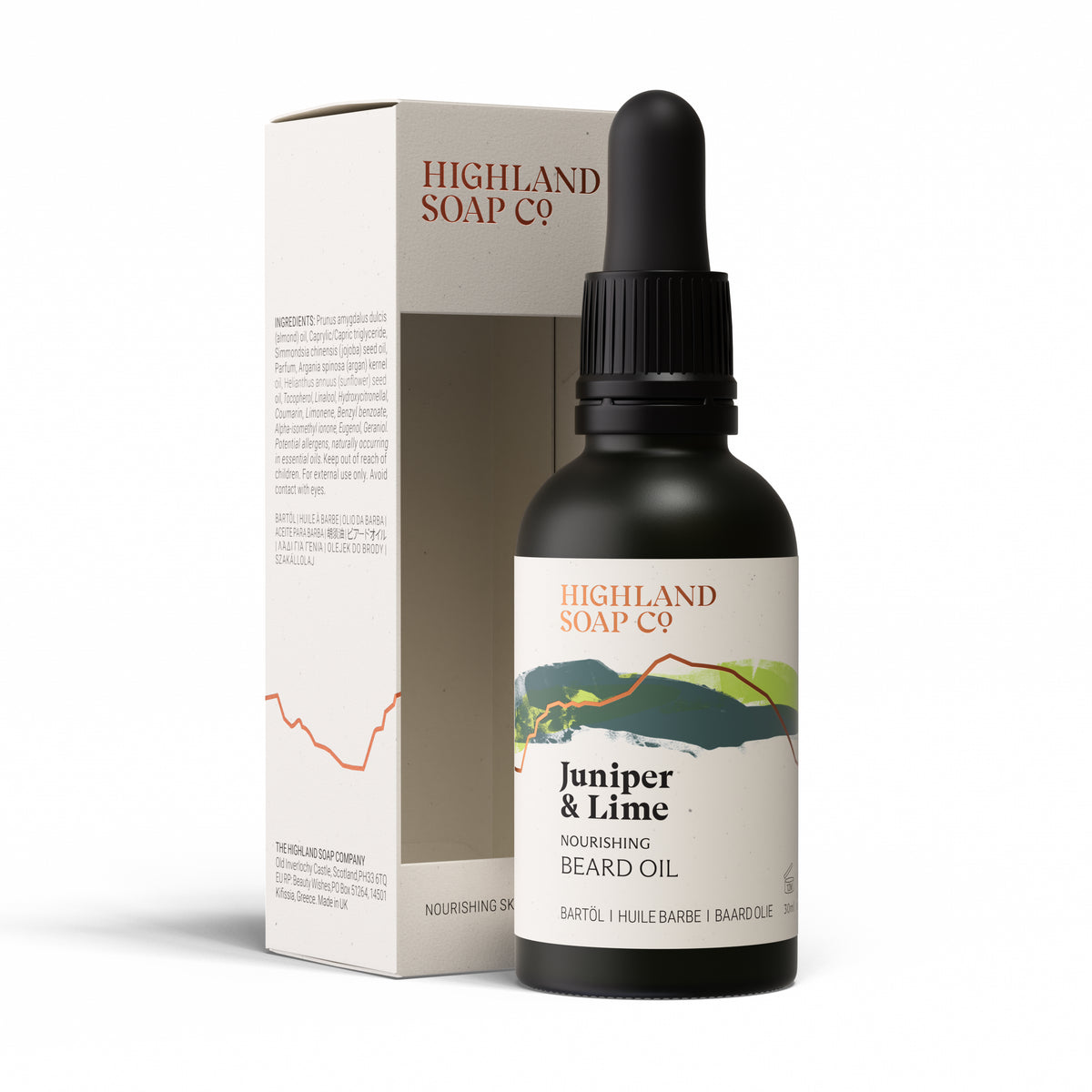 Juniper & Lime Beard Oil