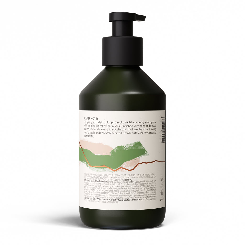 Lemongrass & Ginger Hand & Body Lotion 300ml