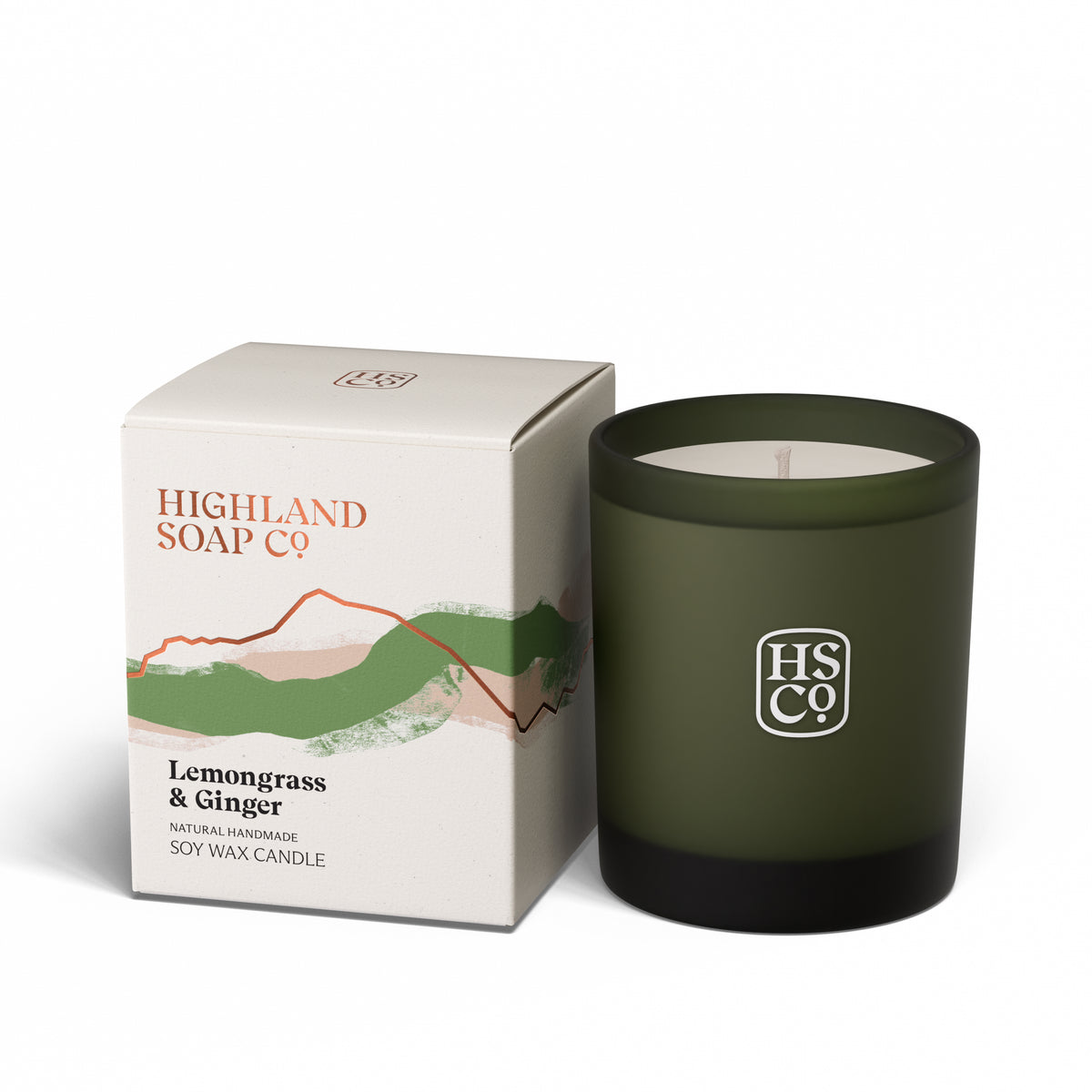 Lemongrass & Ginger Soya Wax Candle