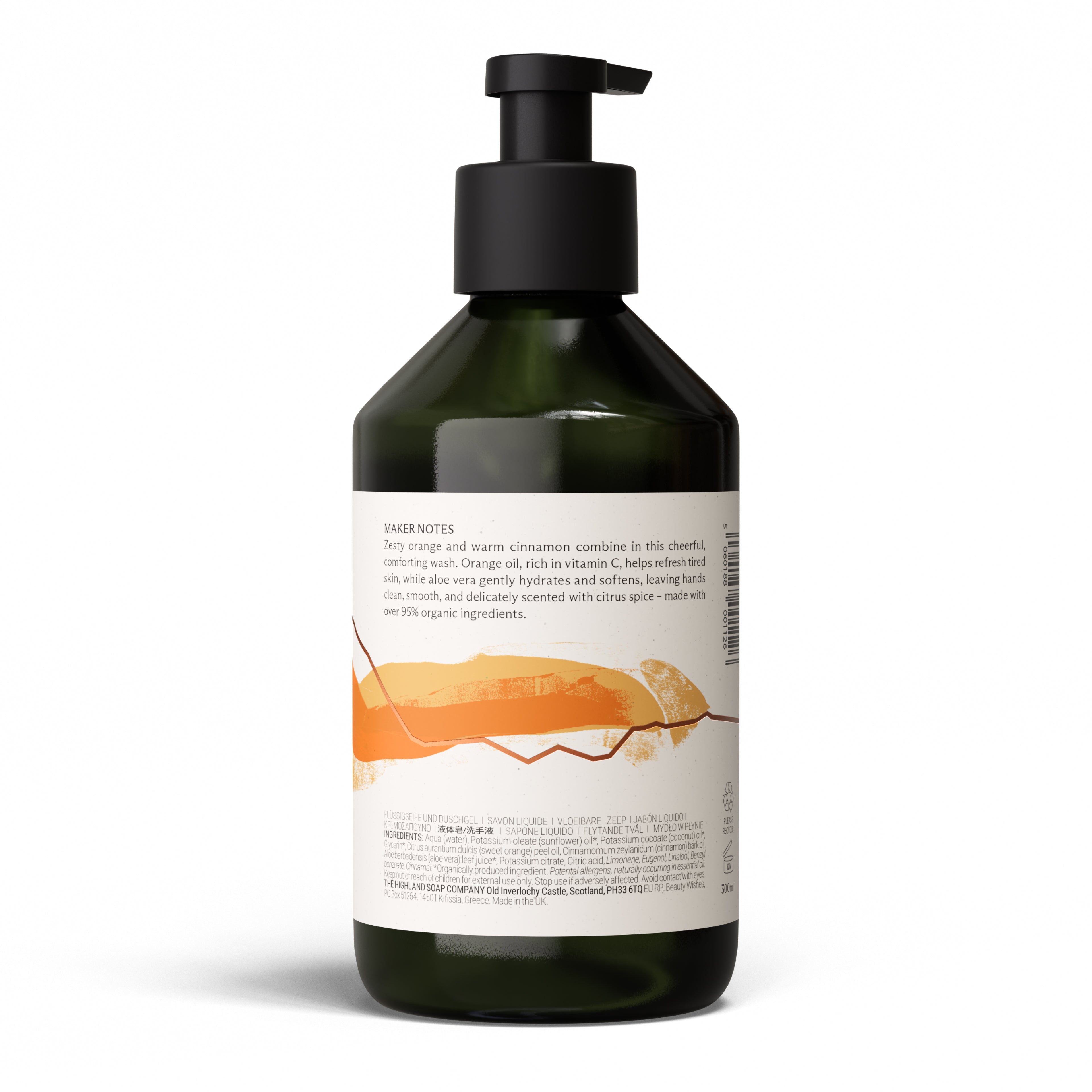 Sweet Orange & Cinnamon Hand Wash 300ml
