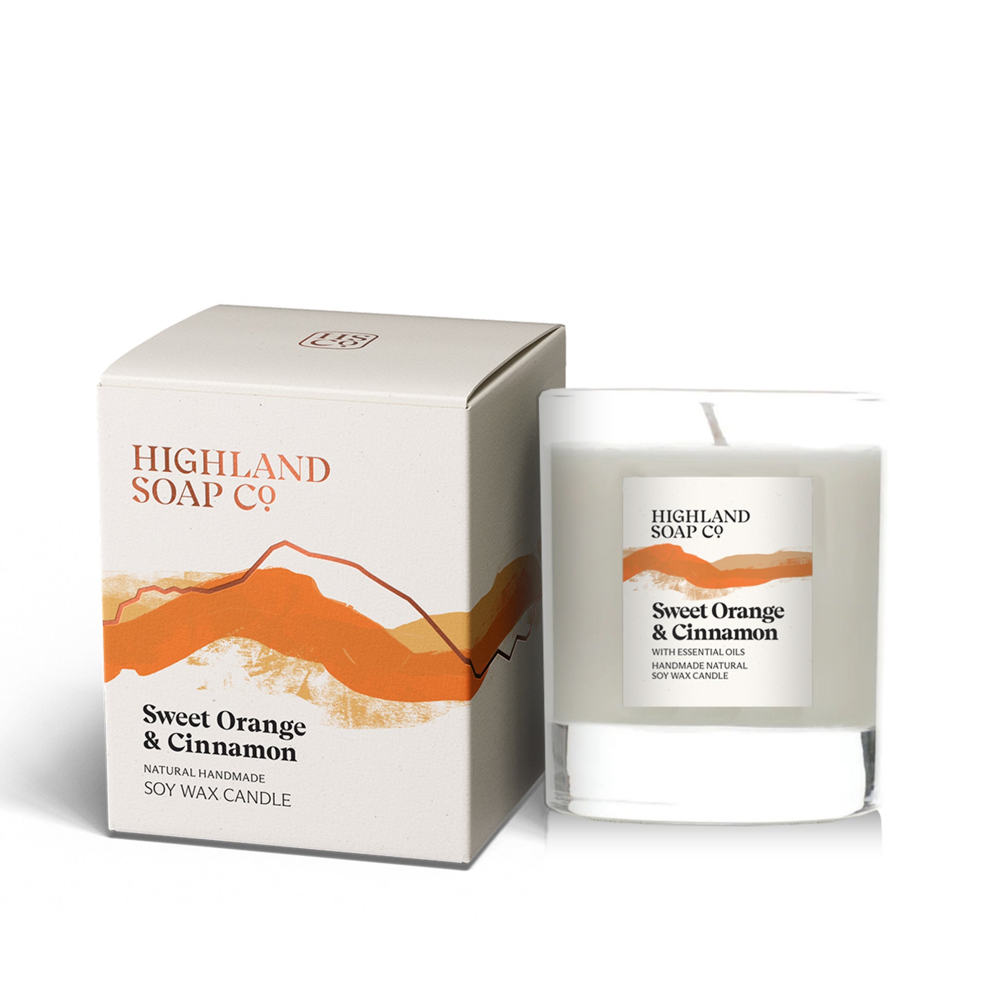 Sweet & Cinnamon Soya Wax Candle