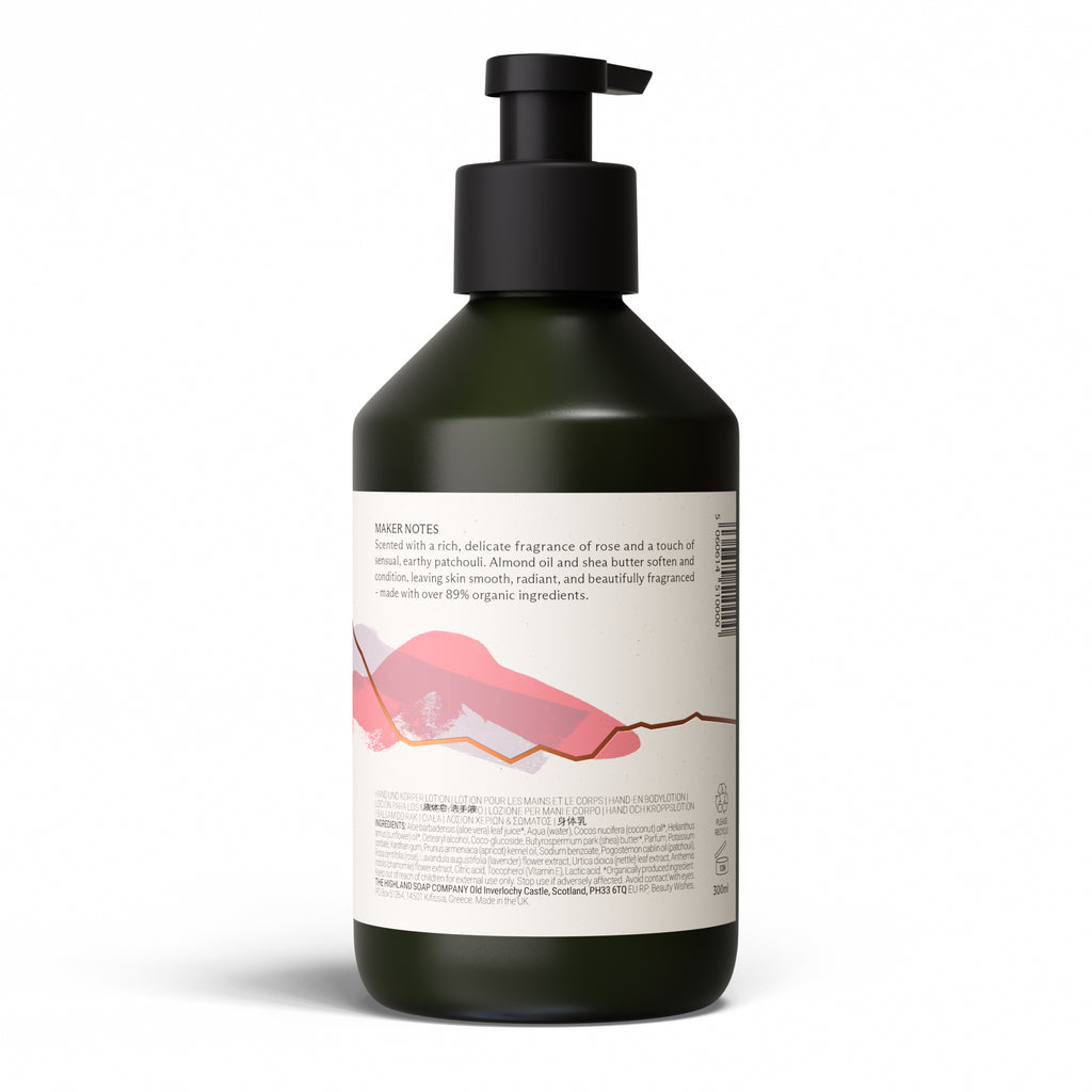 Rose & Patchouli Hand & Body Lotion 300ml