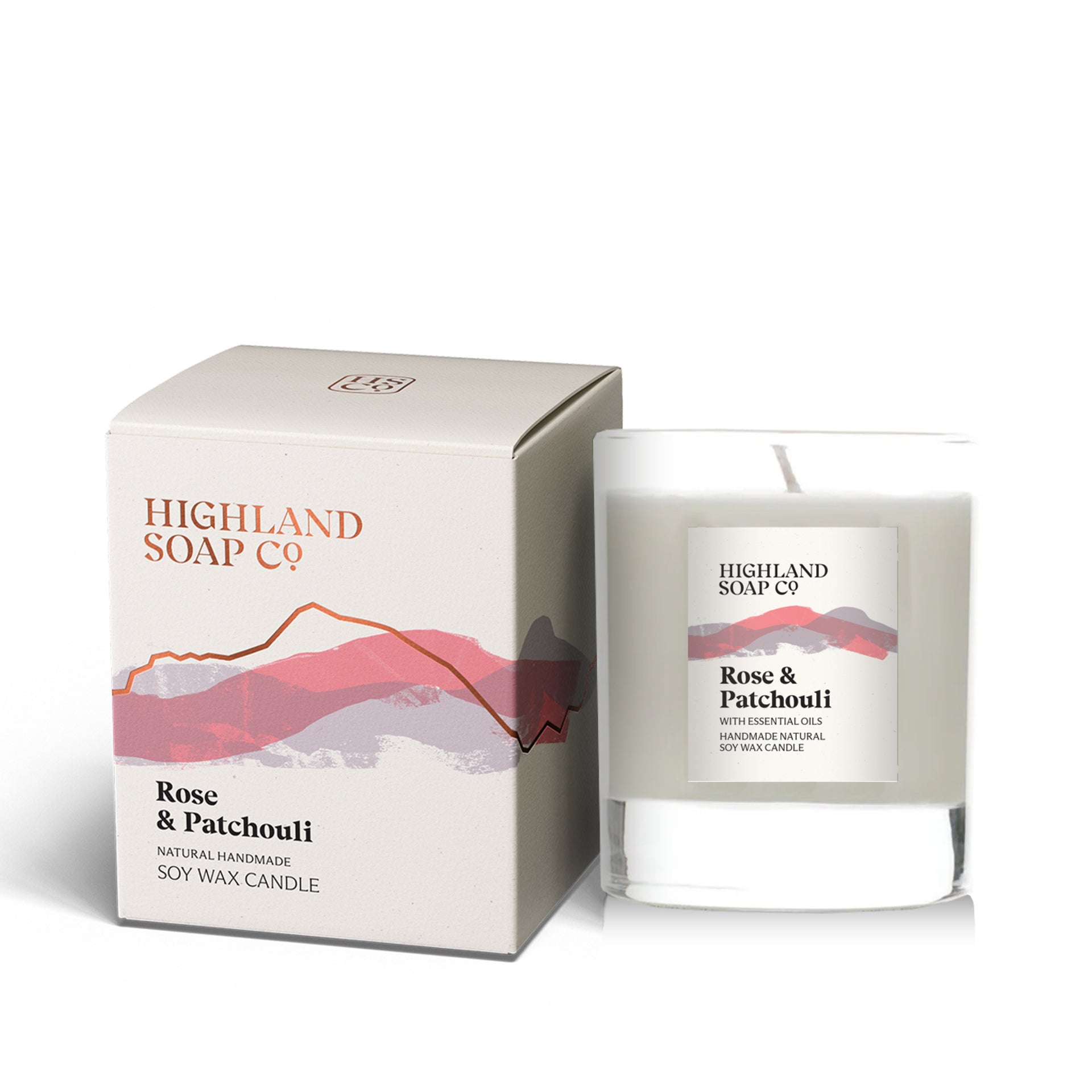 & Patchouli Soya Wax Candle