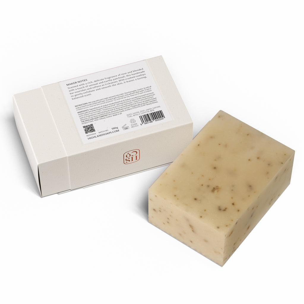 Rosehip & Patchouli Soap 190g